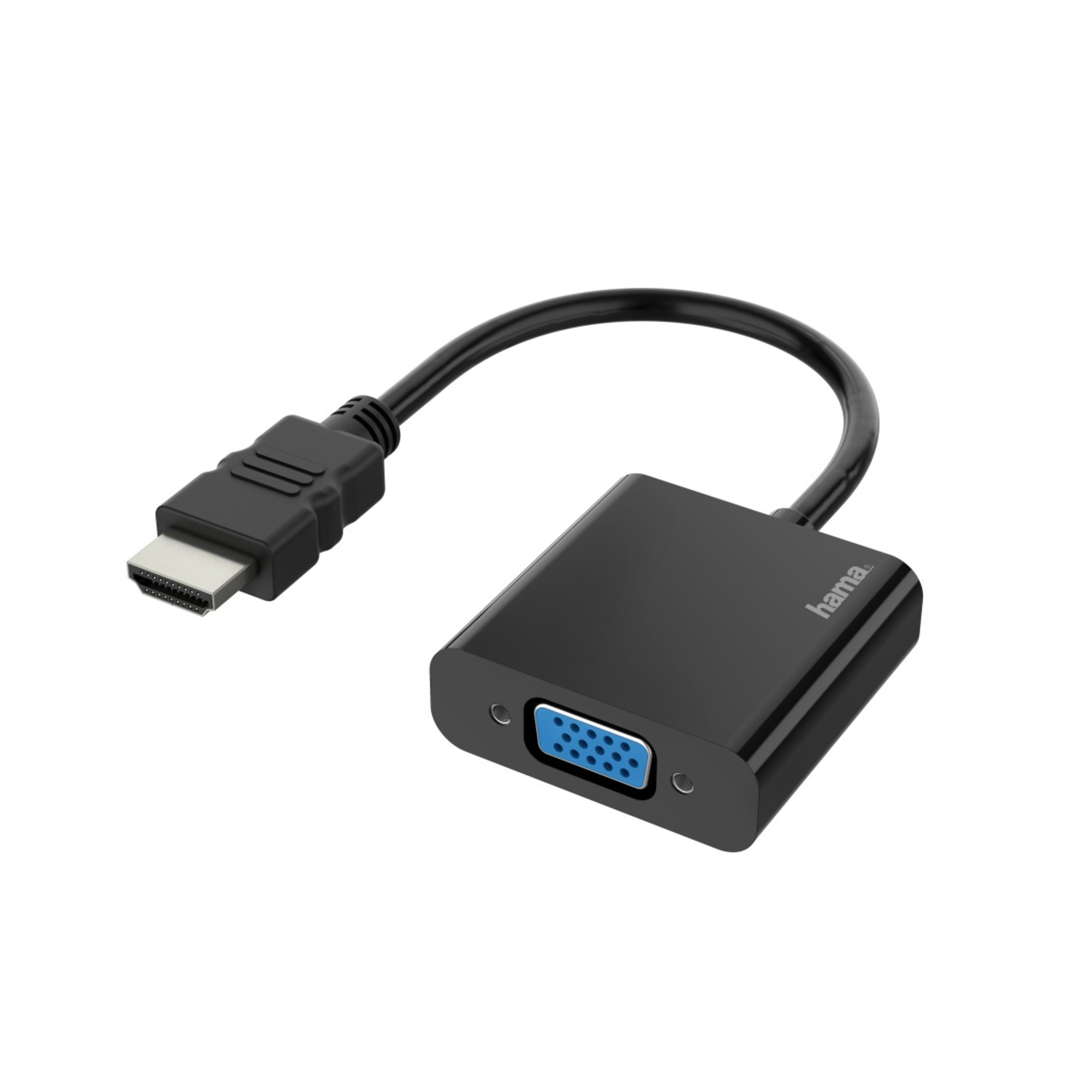Hama 00200343 câble vidéo et adaptateur 0 15 HDMI Type A Standard VGA D Sub Neuf