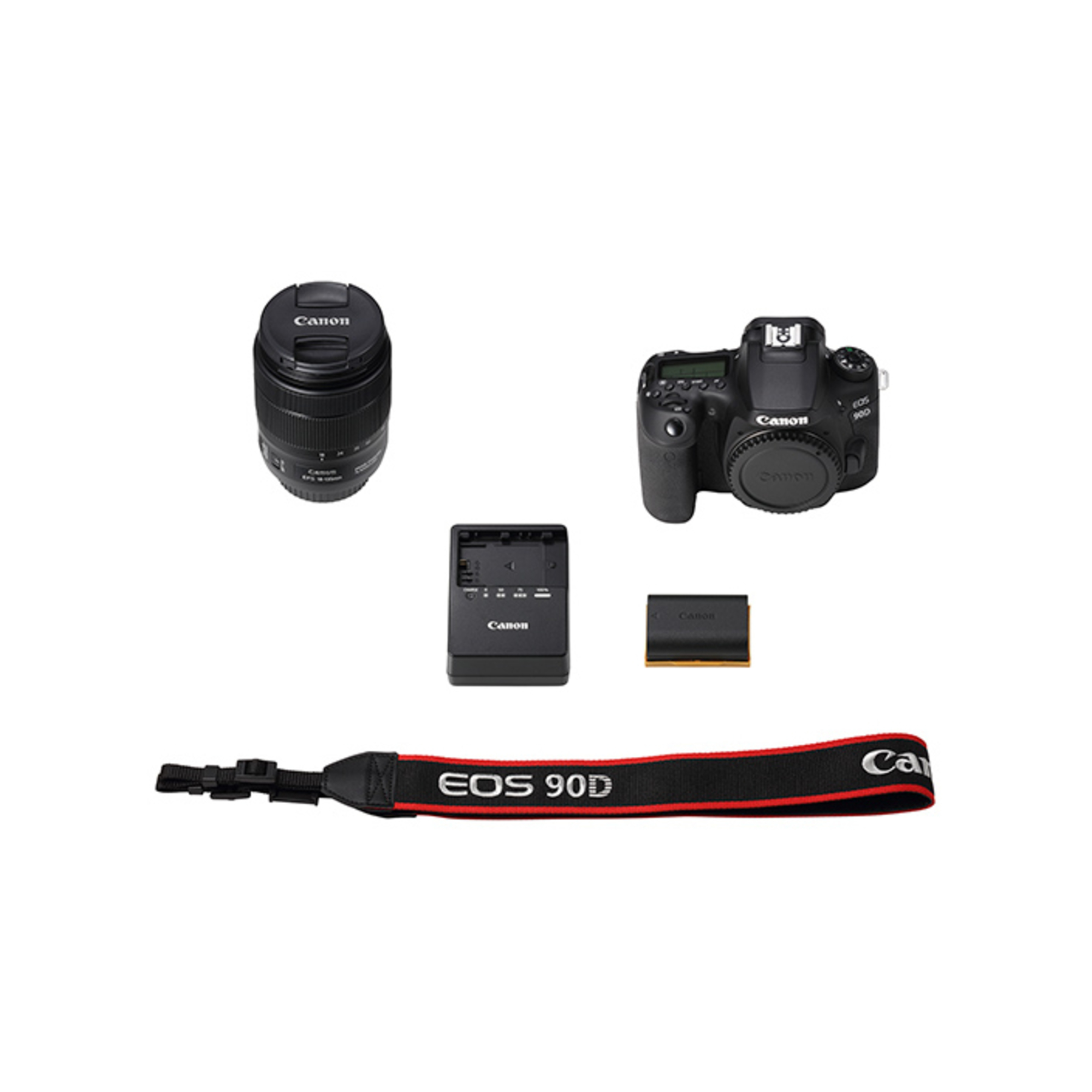 Canon EOS 90D Boîtier d'appareil-photo SLR 32,5 MP CMOS 6960 x 4640 pixels Noir - Neuf