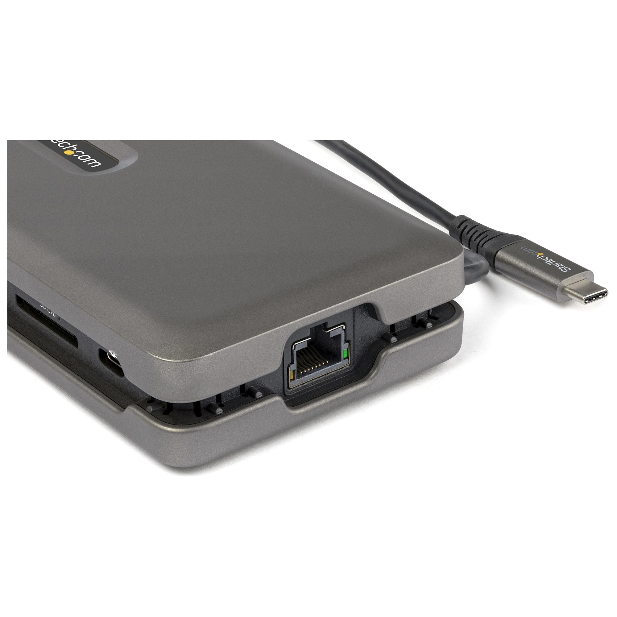 StarTech.com Adaptateur multiport USB C vers HDMI 4K 60 Hz Hub USB 2 ports SDmicroSD et Power Delivery - vue 3