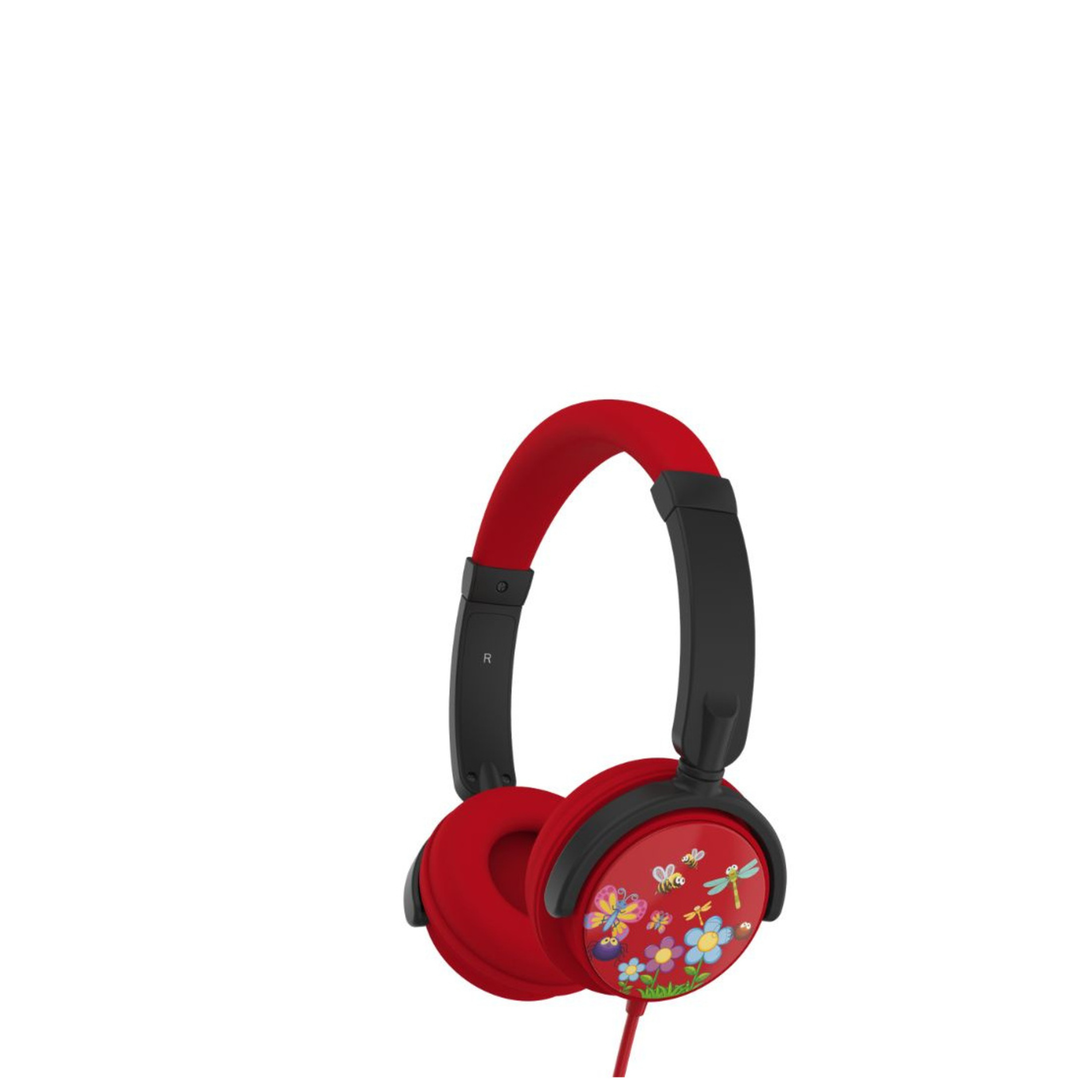 Casque enfant WeKids 3 à réglable et rotatif limité à 85dB en Jack 3.5mm une sortie jack permettant de connecter un 2ème casque modèle INSECTE Neuf