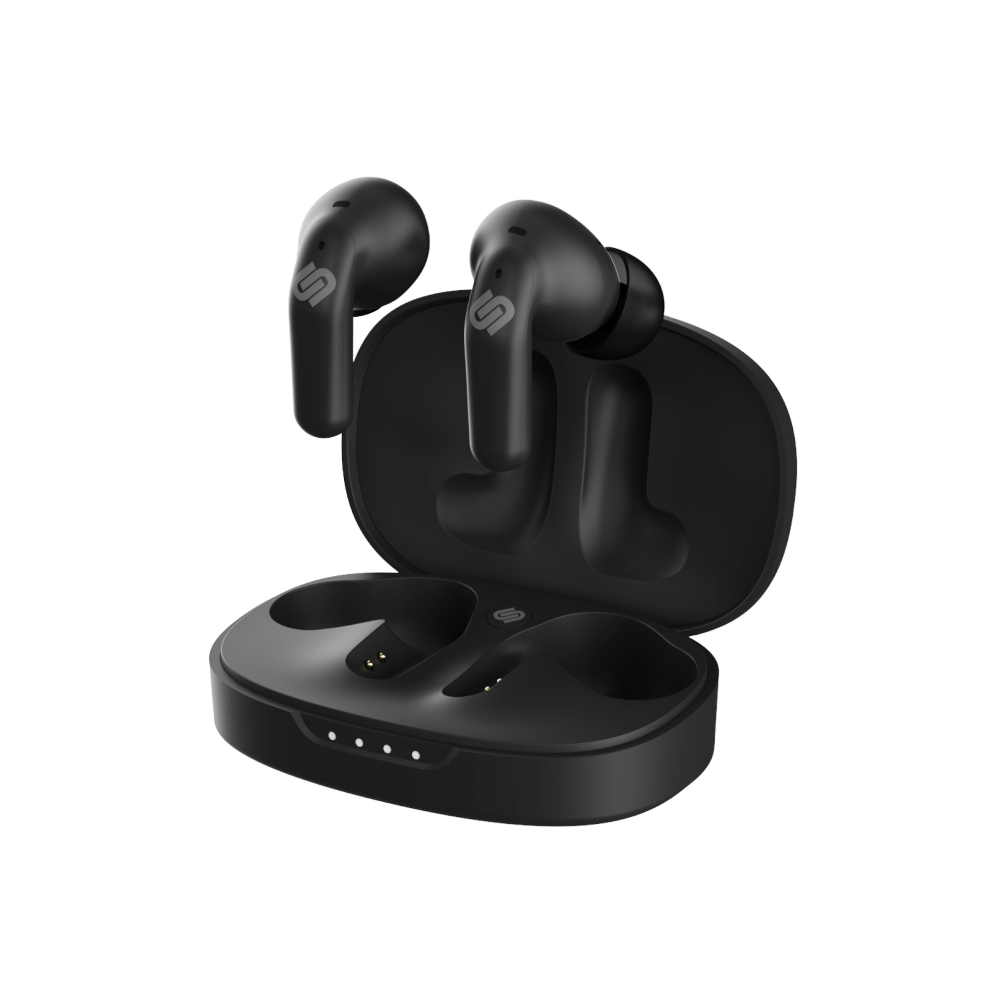 Ecouteurs Seoul True Wireless Stereo (TWS) Appels/Musique Bluetooth Noir - Neuf