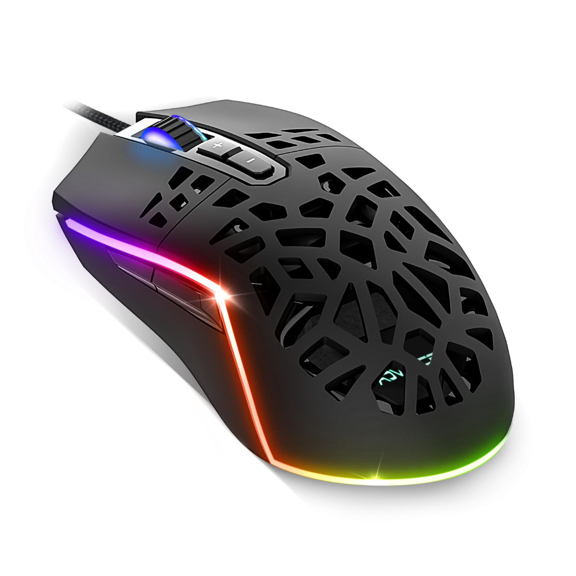 Souris Gamer GTA 270 12000 DPI LED RGB Gaming Programmable - Neuf