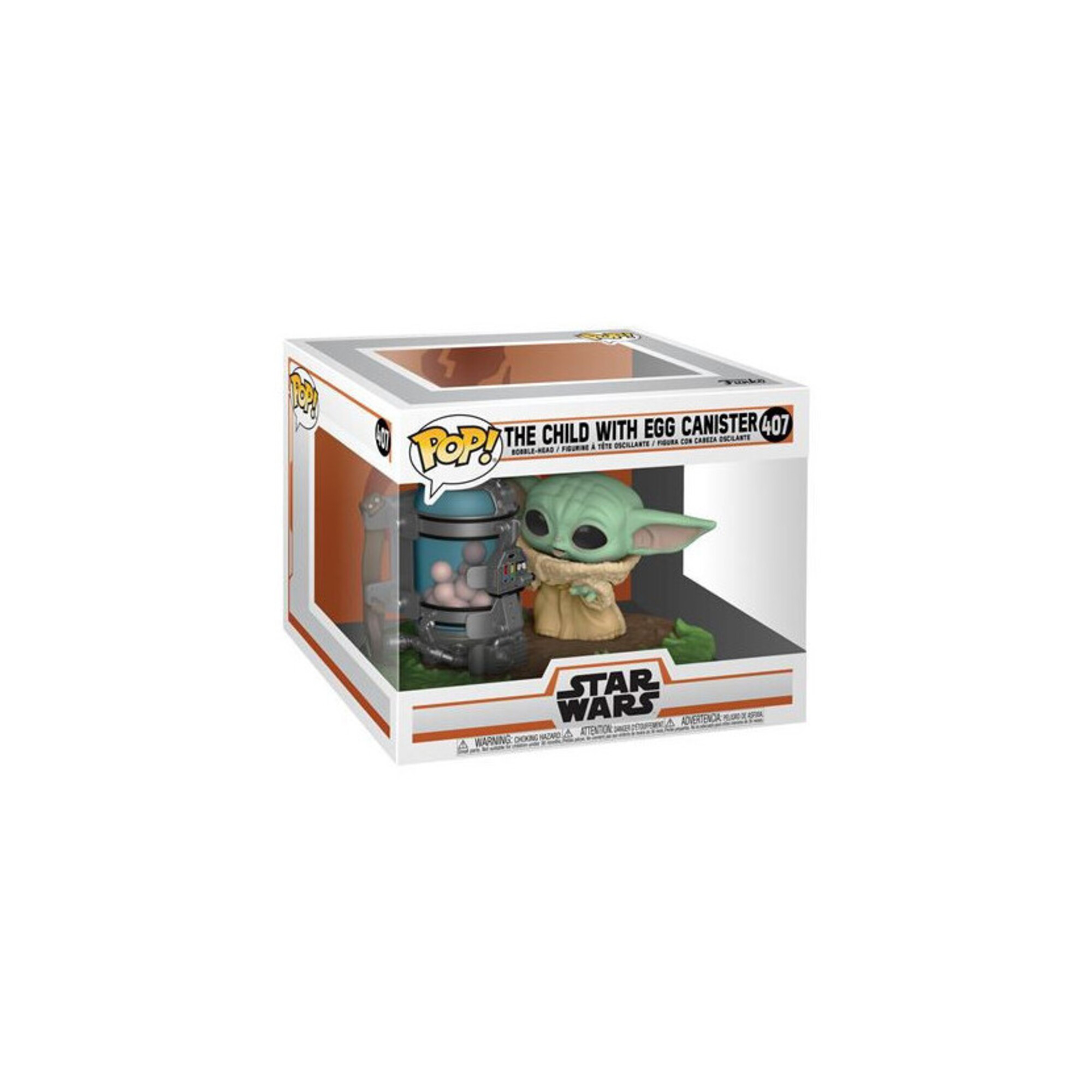 Figurine Funko Pop Deluxe The Mandalorian Child with Canister - Neuf