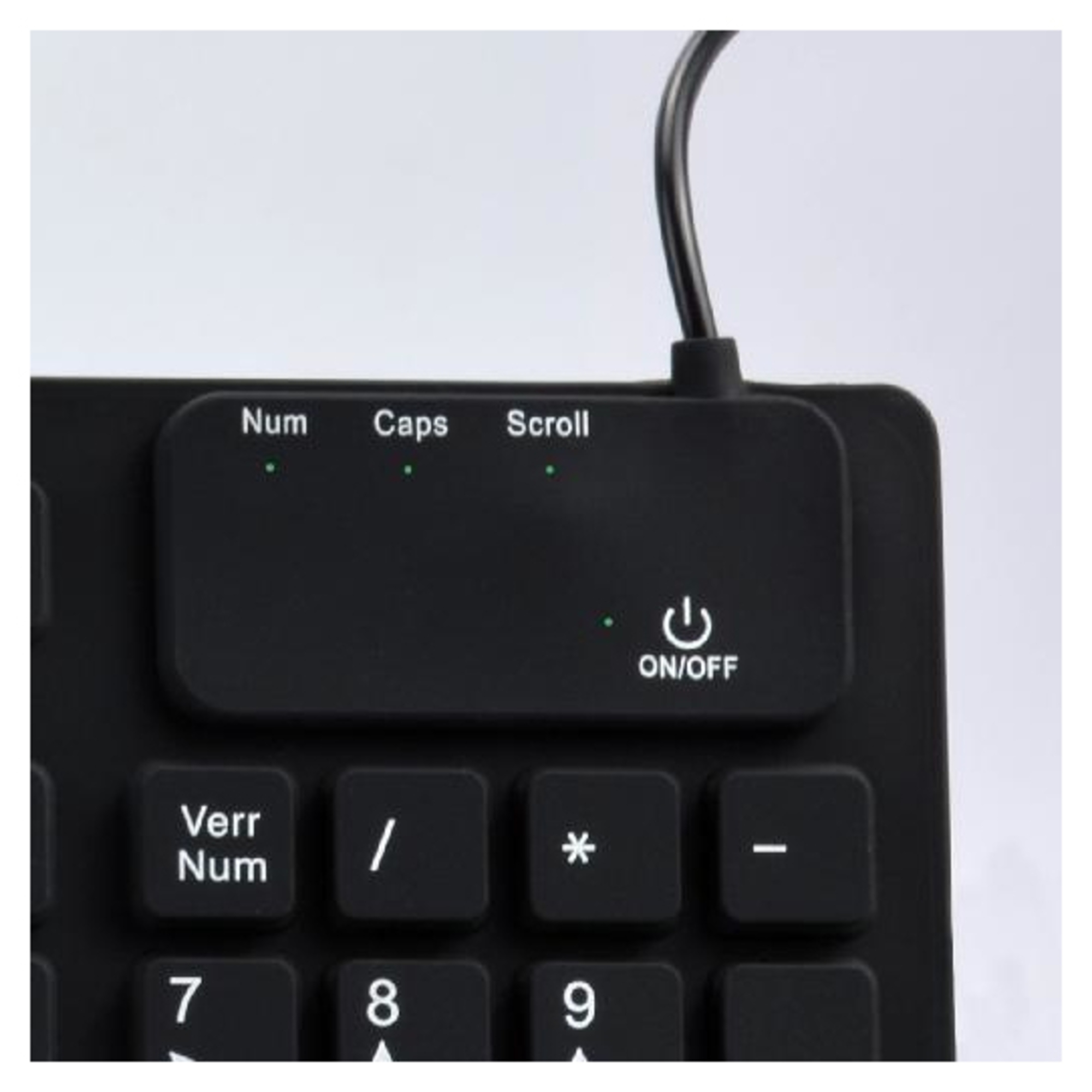 Clavier USB + PS2 SAMAR ACK 729N Étanche IP 68 Français - vue 4