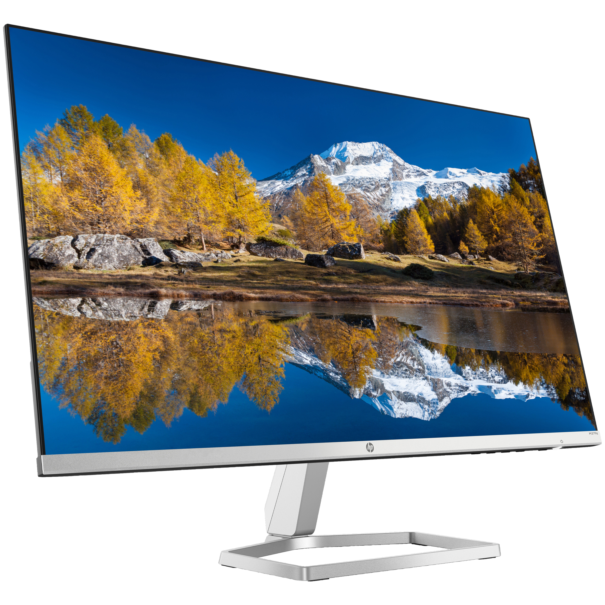 HP M27fq 68,6 cm (27 ) 2560 x 1440 pixels Quad HD LED Argent, Noir - Neuf