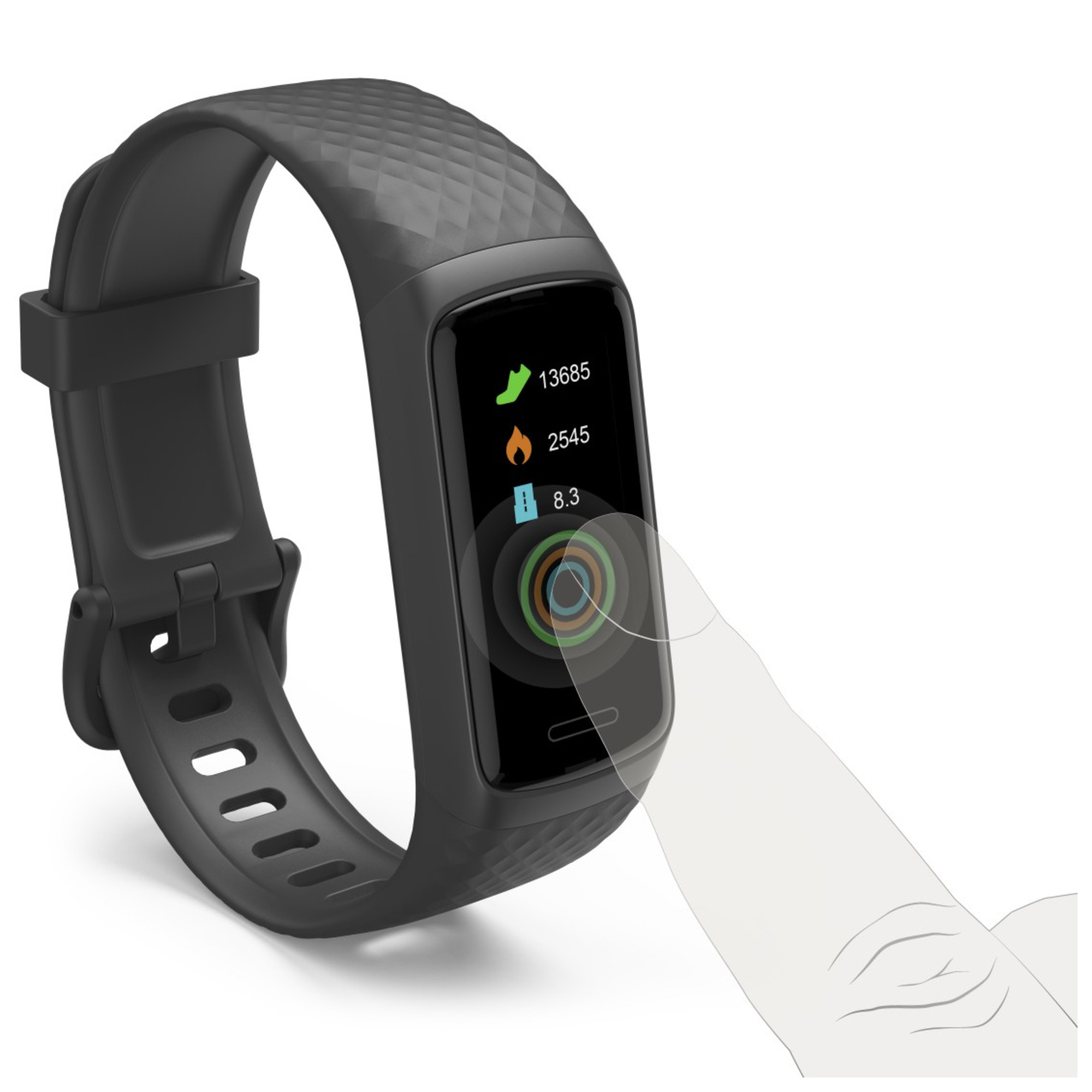 Hama Fit Track 3910 Numérique Brassard tracker d'activité 2 67 cm 1.05 IP68 Neuf - vue 3