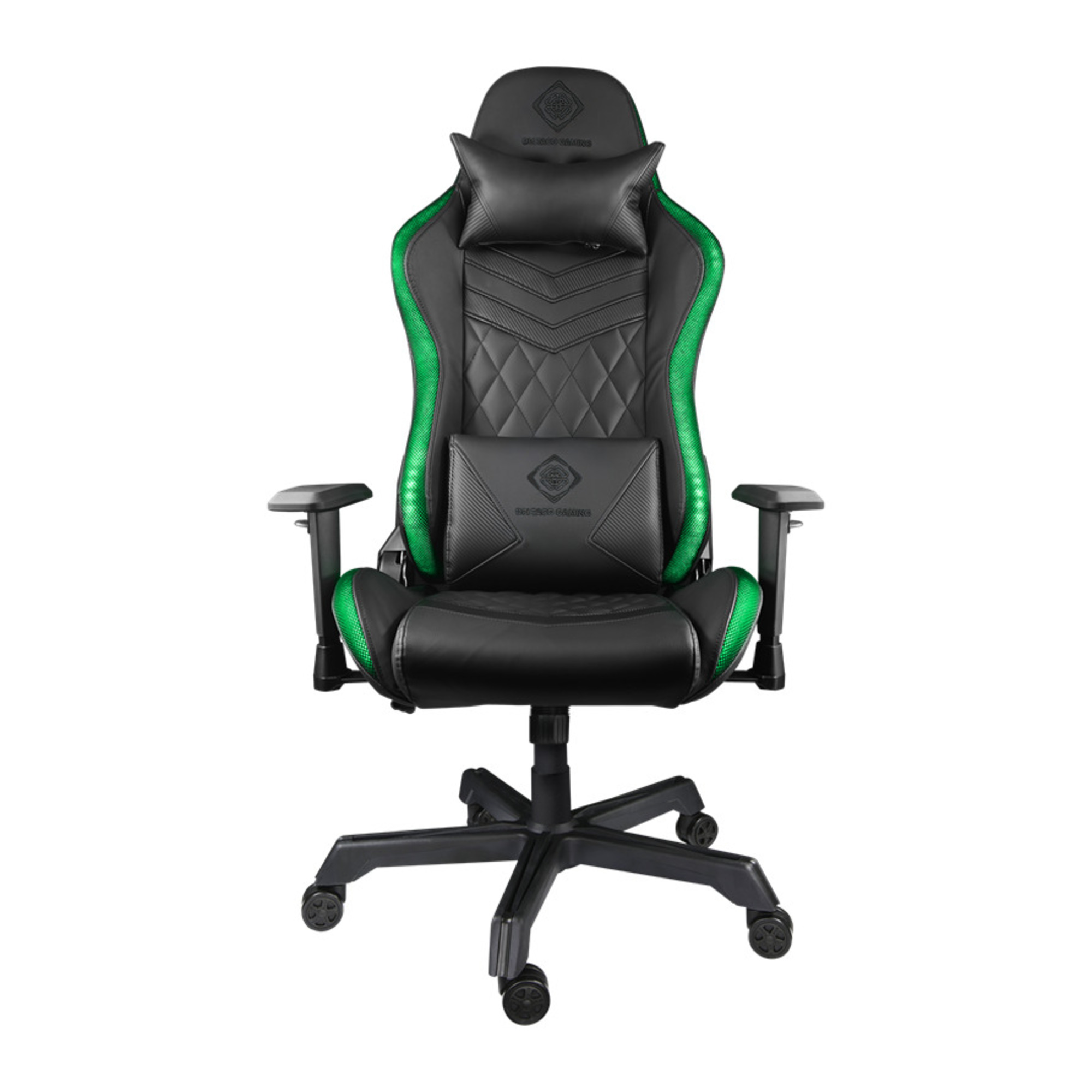 DELTACO GAMING Fauteuil gaming RGB LED 332 modes Cuir PU max 120kg Neuf - vue 3