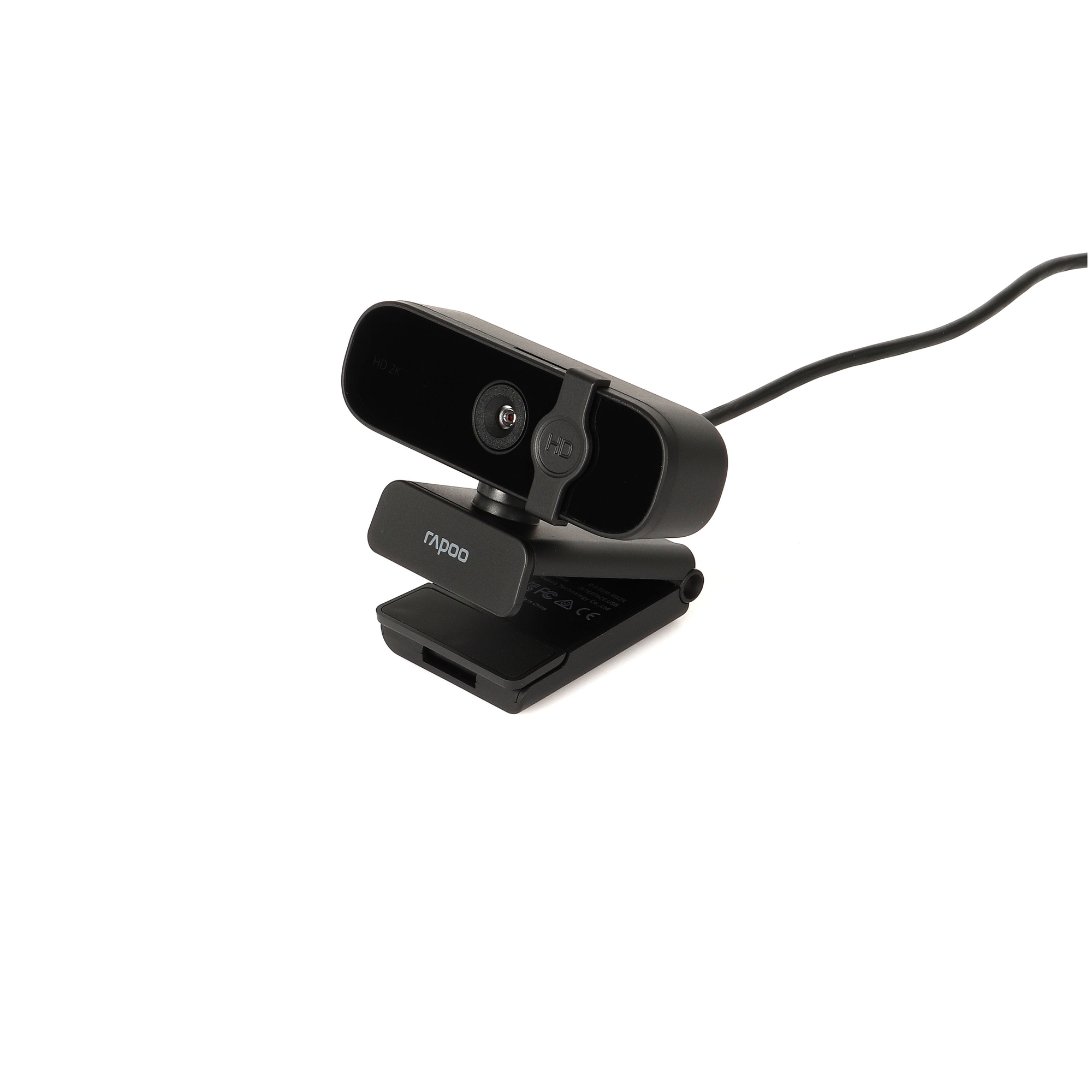 Webcam Rapoo XW2K – 2K Full HD, Résolution 2560 x 1440, Grand Angle 85° - vue 3