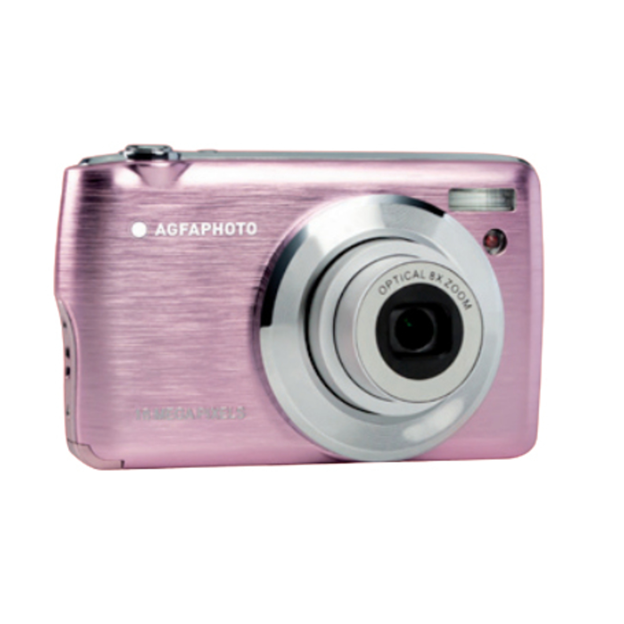 Appareil Photo Numérique Compact Agfa Photo Realishot Dc8200Pk Rose Housse + Carte Sd 16Go Incluses