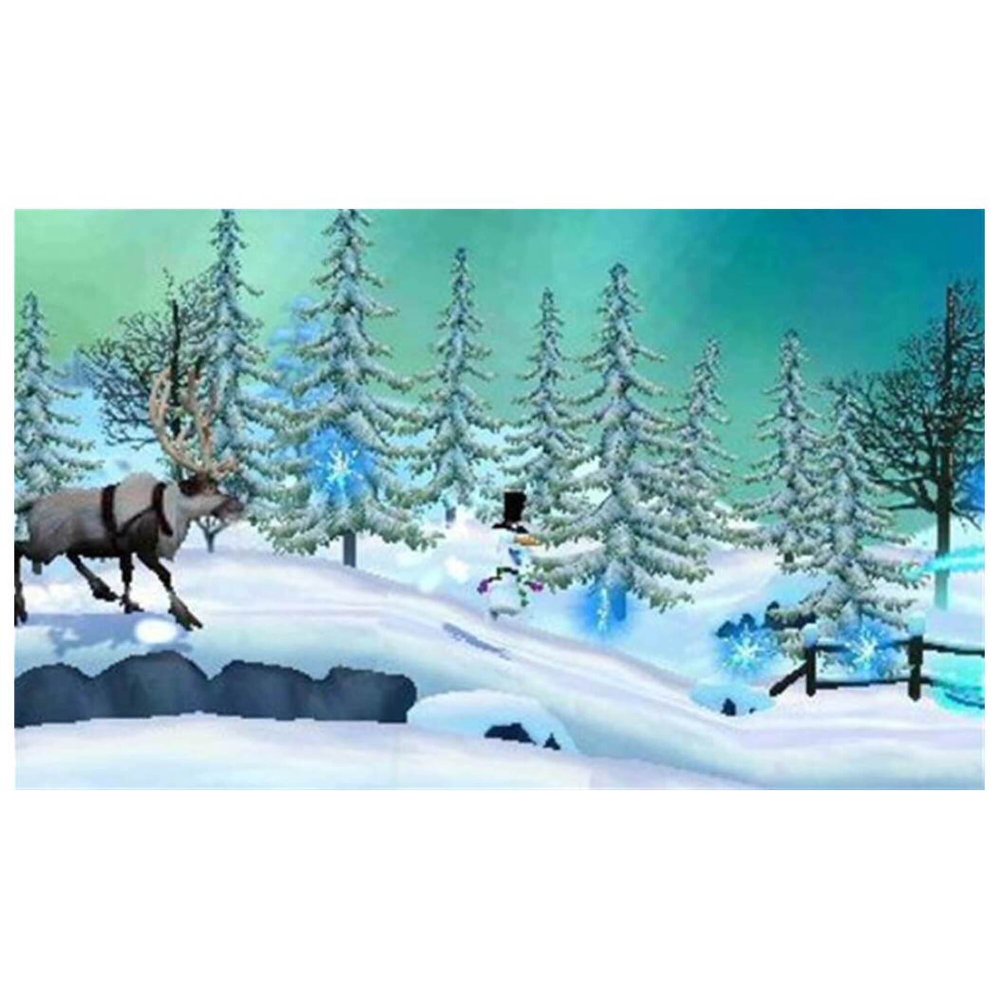 Disney pack 2 jeux : La Reine des Neiges + Les Nouveaux Héros 3DS Neuf - vue 2