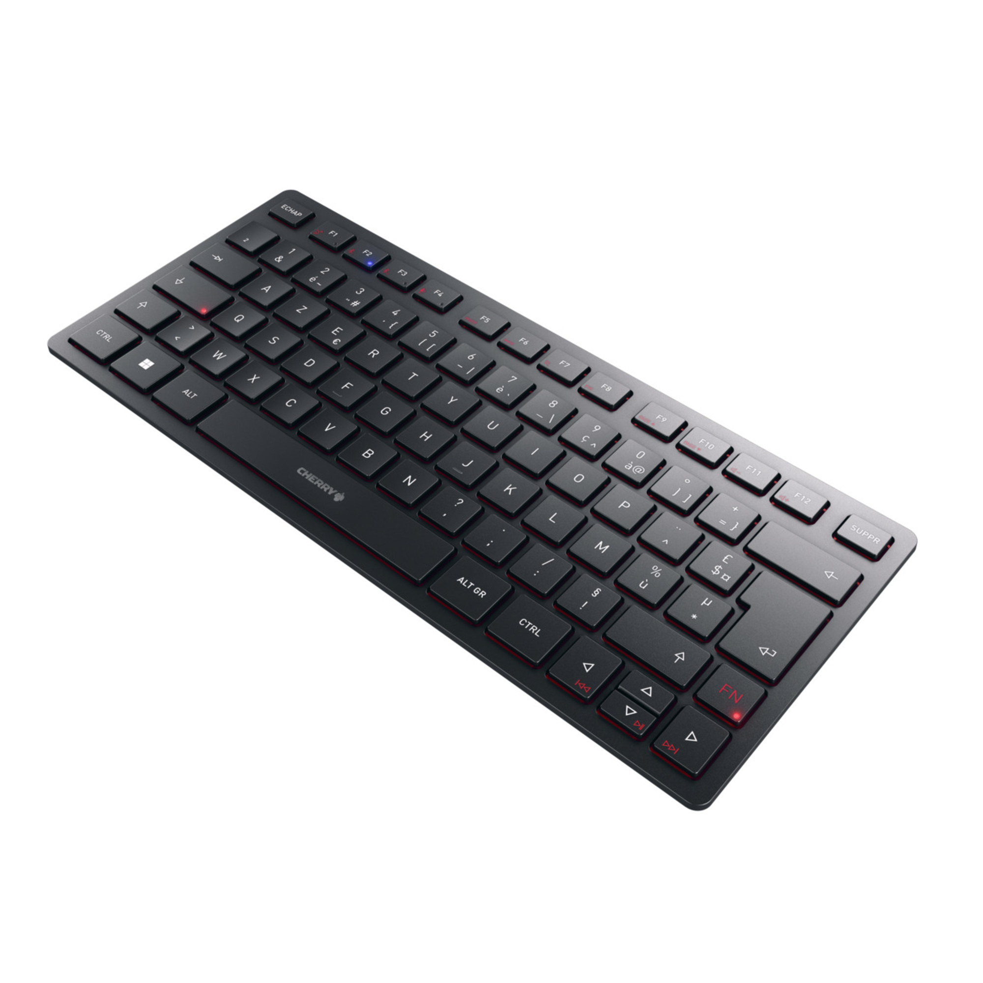 CHERRY KW 9200 MINI clavier Universel USB + RF Wireless + Bluetooth AZERTY Français Neuf