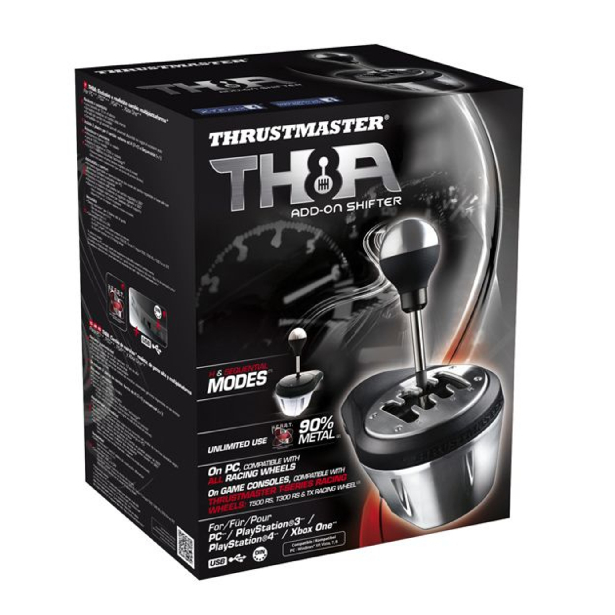 THRUSTMASTER Levier de vitesse TH8A SHIFTER ADD ON PC / PS4 / PS5 / Xbox One - vue 5