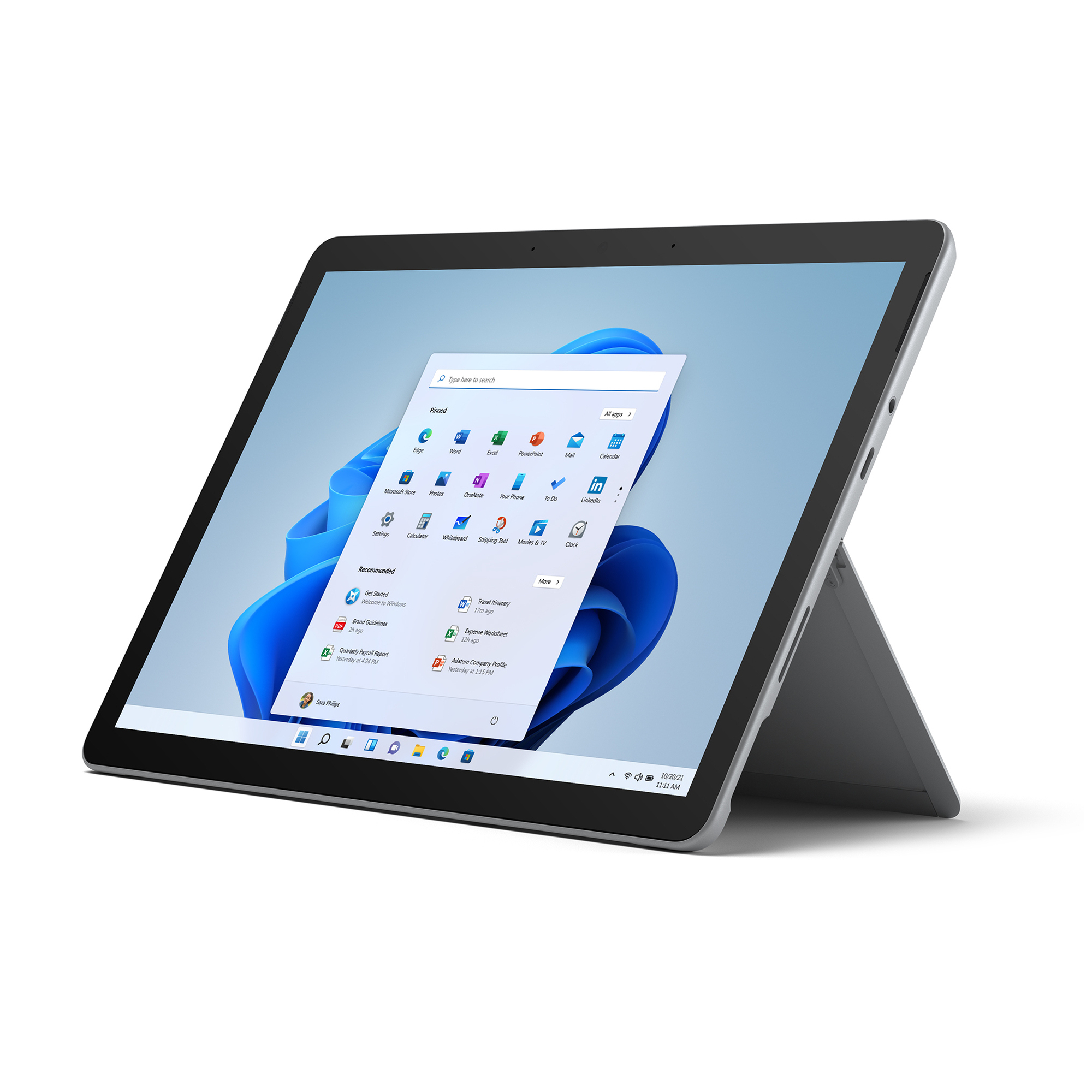 Microsoft Surface Go 3 Intel® Core™ i3 128 Go 26,7 cm (10.5 ) 8 Go Wi-Fi 6 (802.11ax) Windows 11 Home in S mode Platine - Neuf