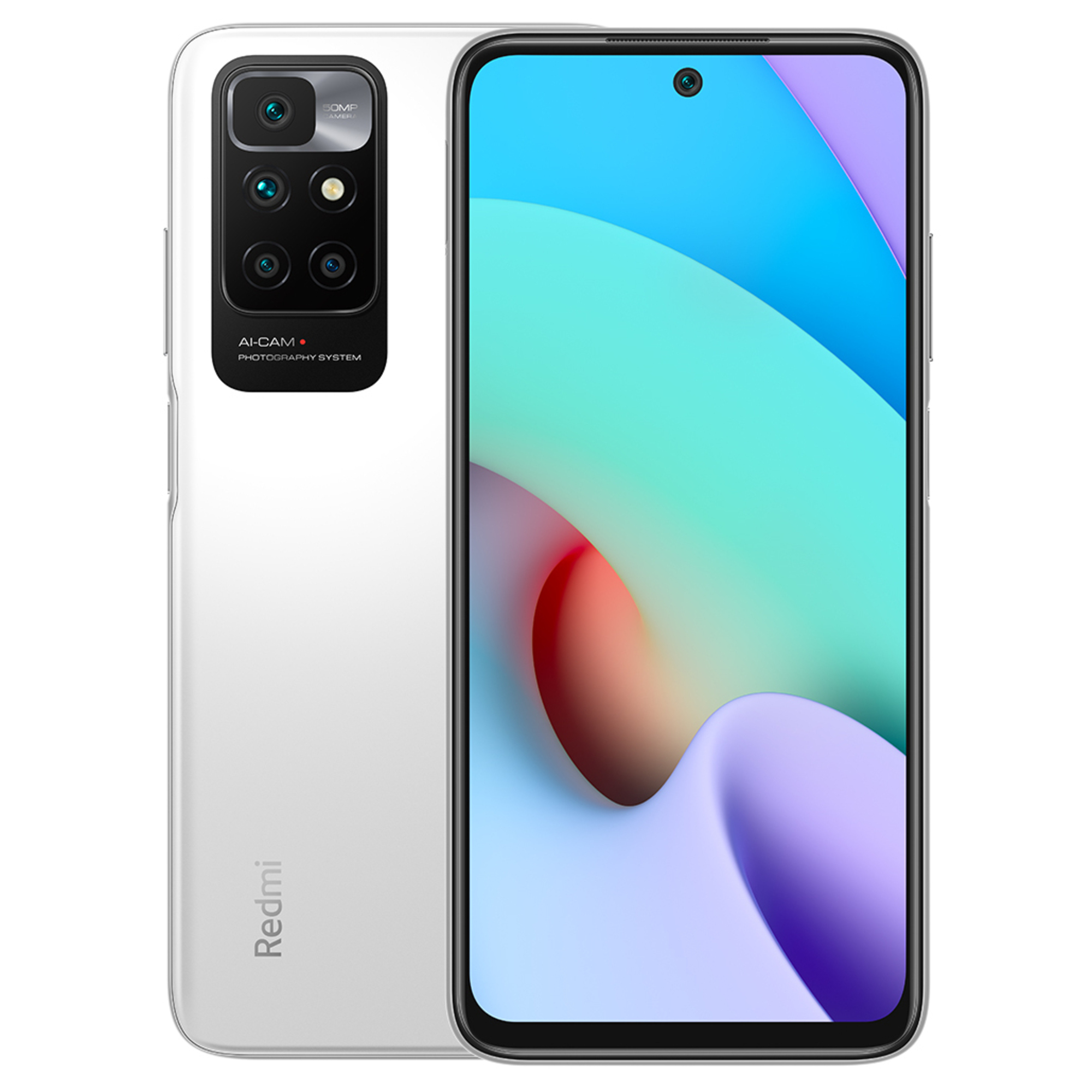 Redmi 10 64 Go, Blanc - Bon état