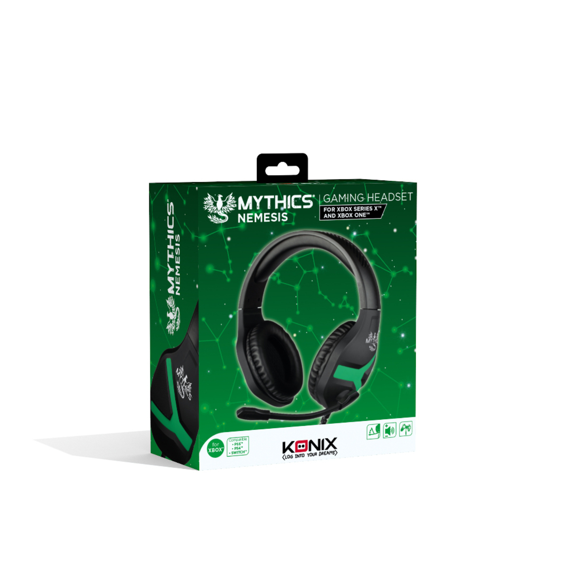 Casque Micro Gaming KONIX Mythics Nemesis et Xbox One et Xbox Series - vue 3