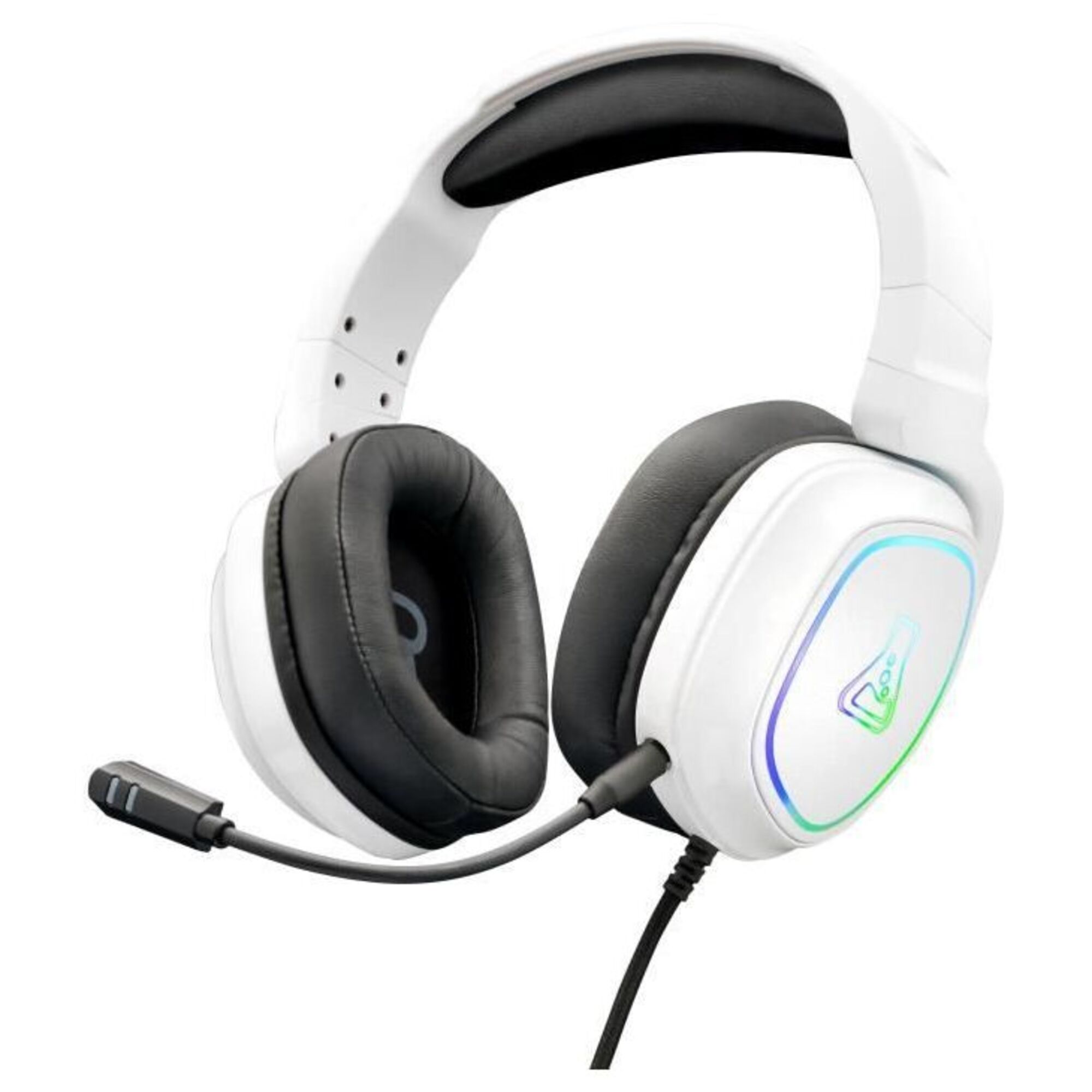 Casque Gaming RGB THE G-LAB - Compatible PC, PS4, XboxOne - Blanc - Neuf