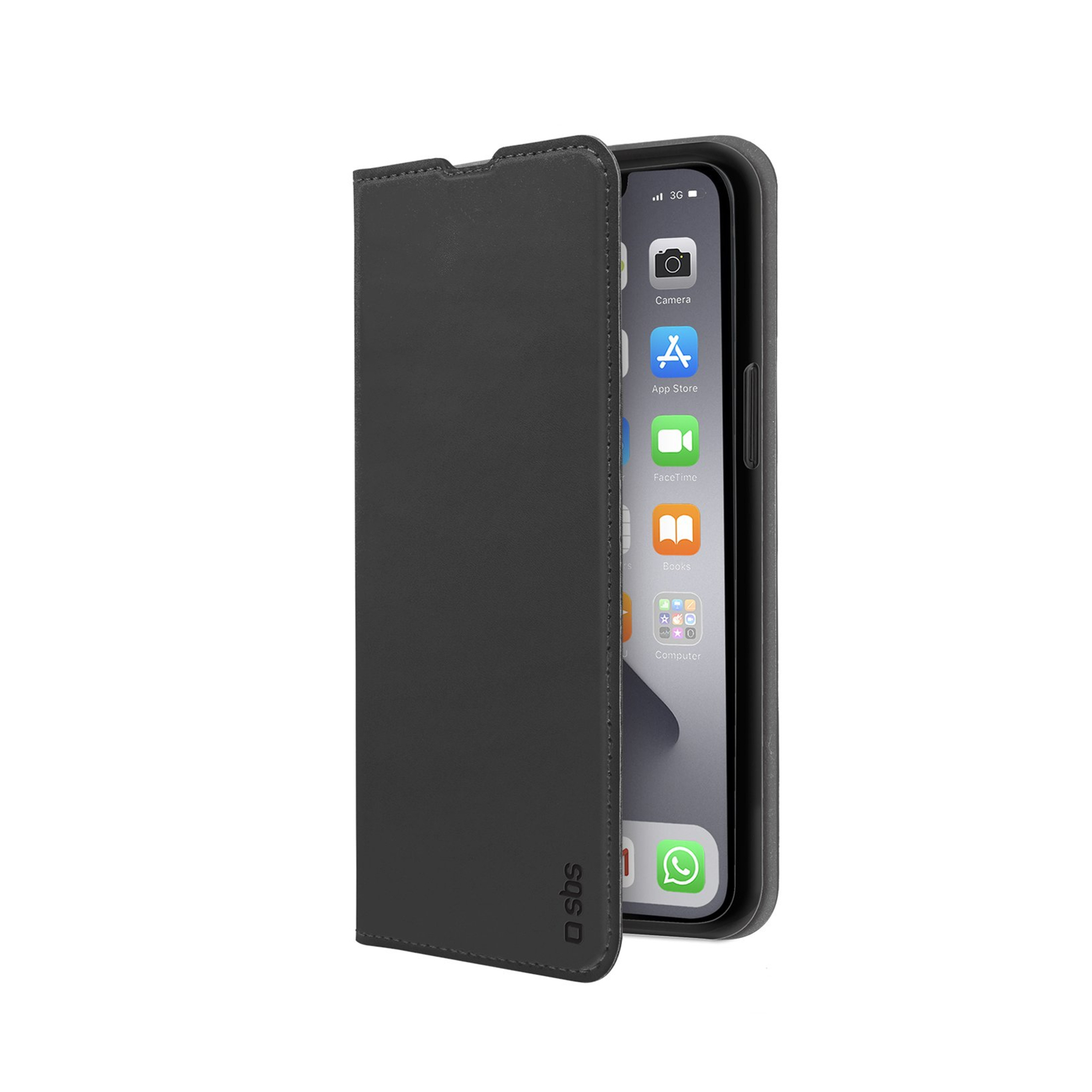 SBS Etui de protection Wallet Lite pour iPhone 13-  - Neuf