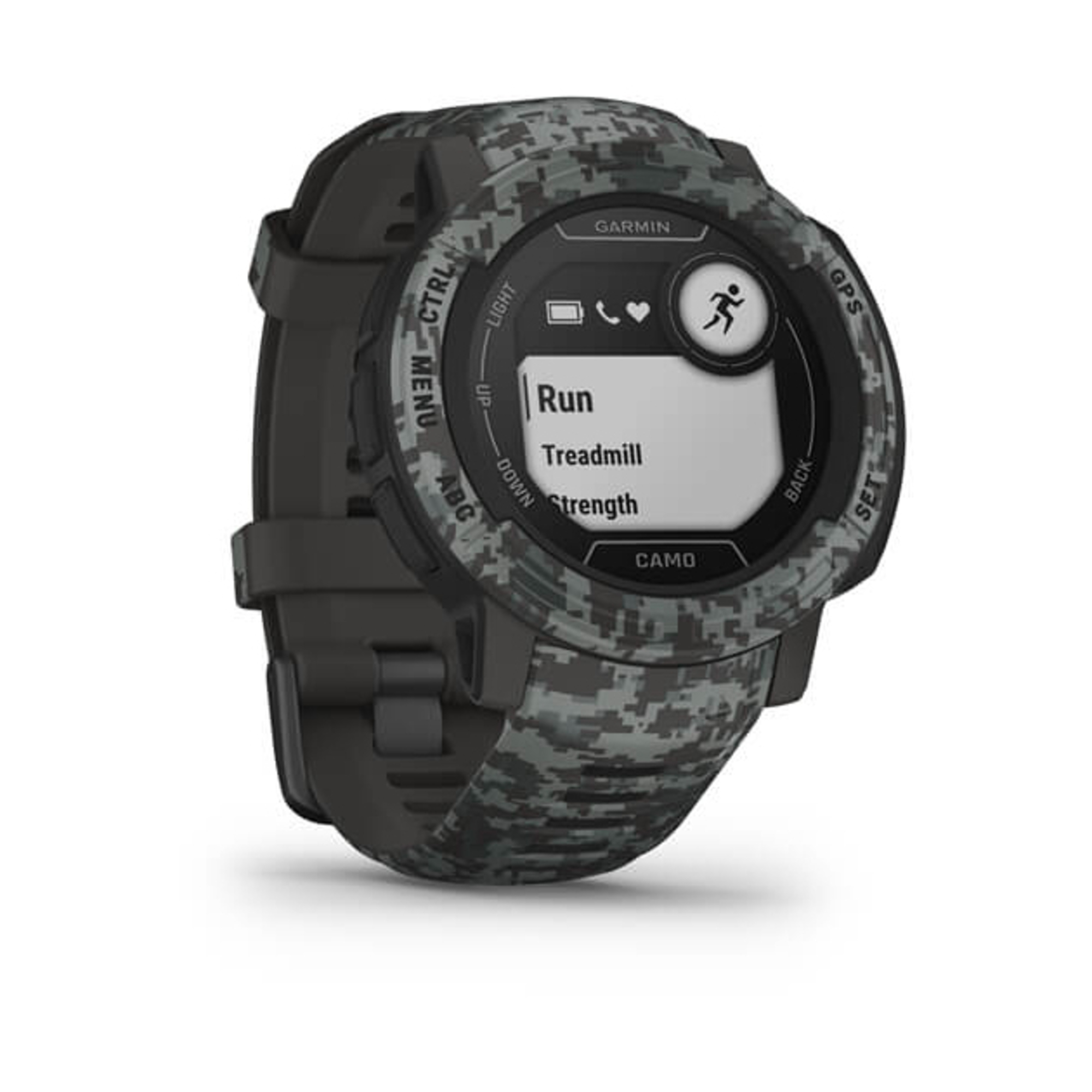 Instinct 2 Camo Edition 2,29  (0.9 ) Mip 45 Mm Graphite Gps (Satellite) - Neuf