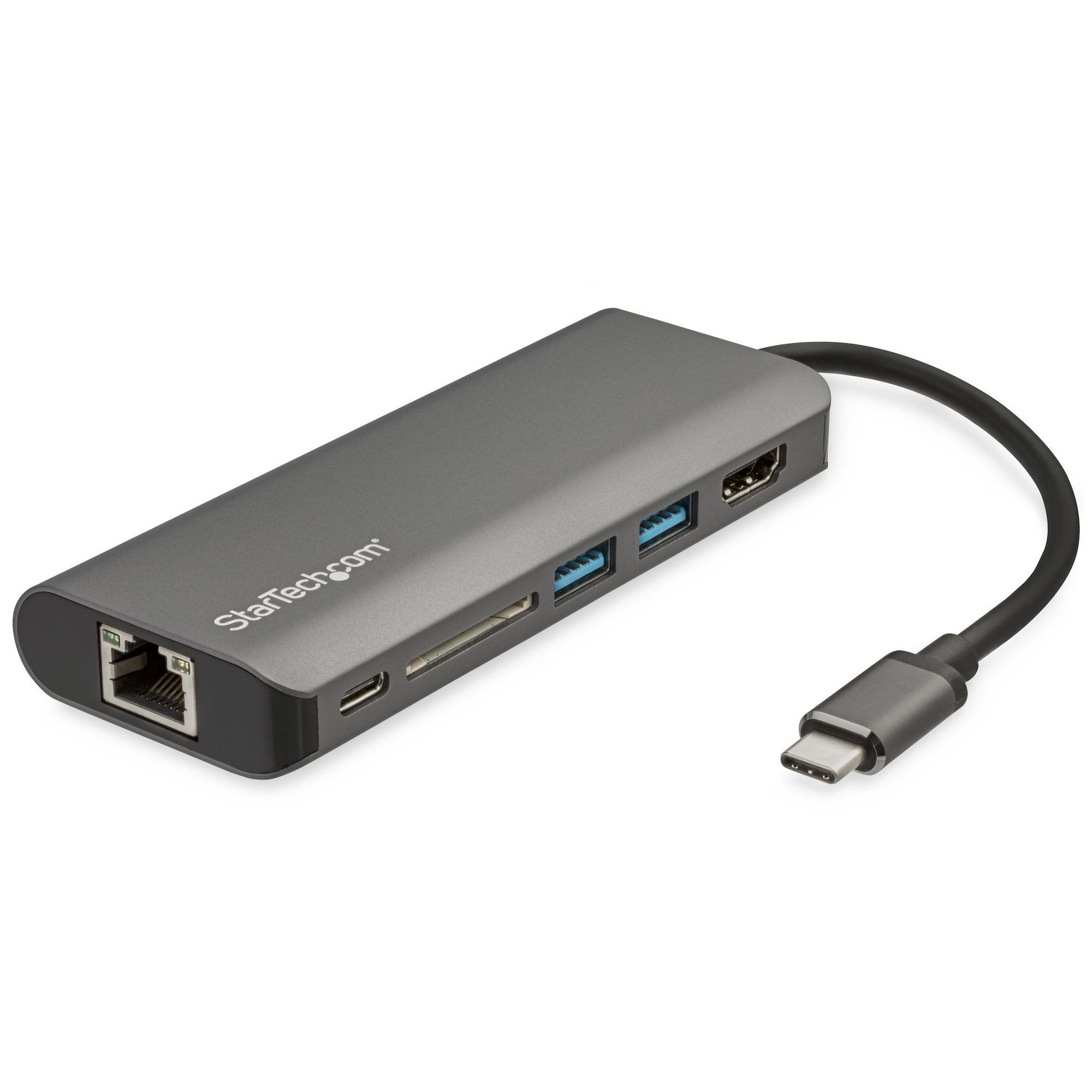 StarTech.com Adaptateur multiport AV numérique USB C avec HDMI 4K Lecteur de carte SD et PD - vue 2