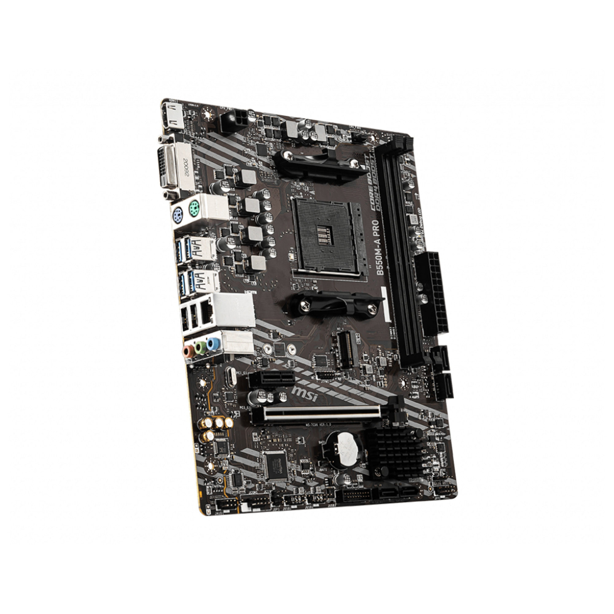 MSI B550M-A PRO carte mère AMD B550 Emplacement AM4 micro ATX - Neuf