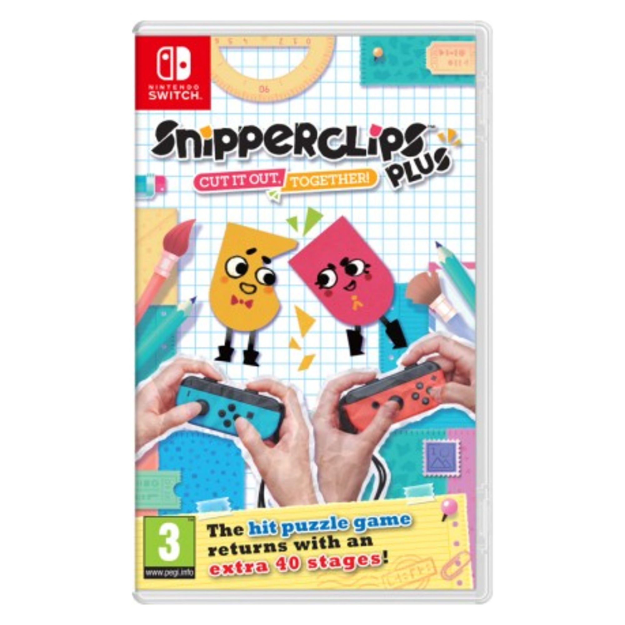 Nintendo Snipperclips Standard Multilingue Nintendo Switch Neuf