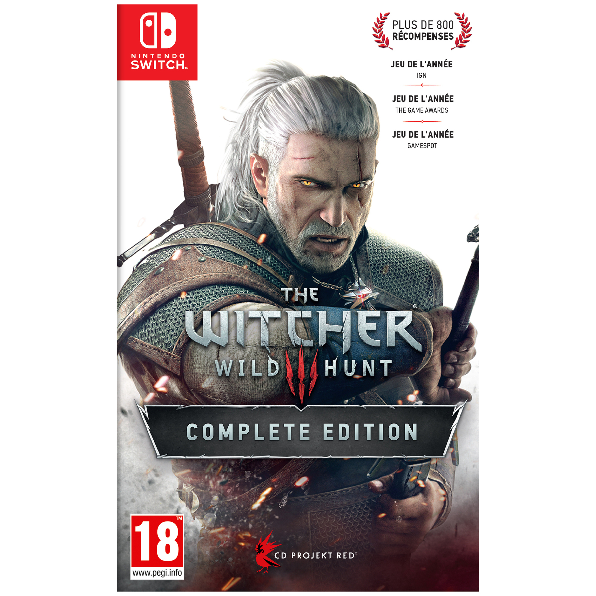 CD Projekt The Witcher 3: Wild Hunt - Edition Complète Complet Nintendo Switch - Neuf