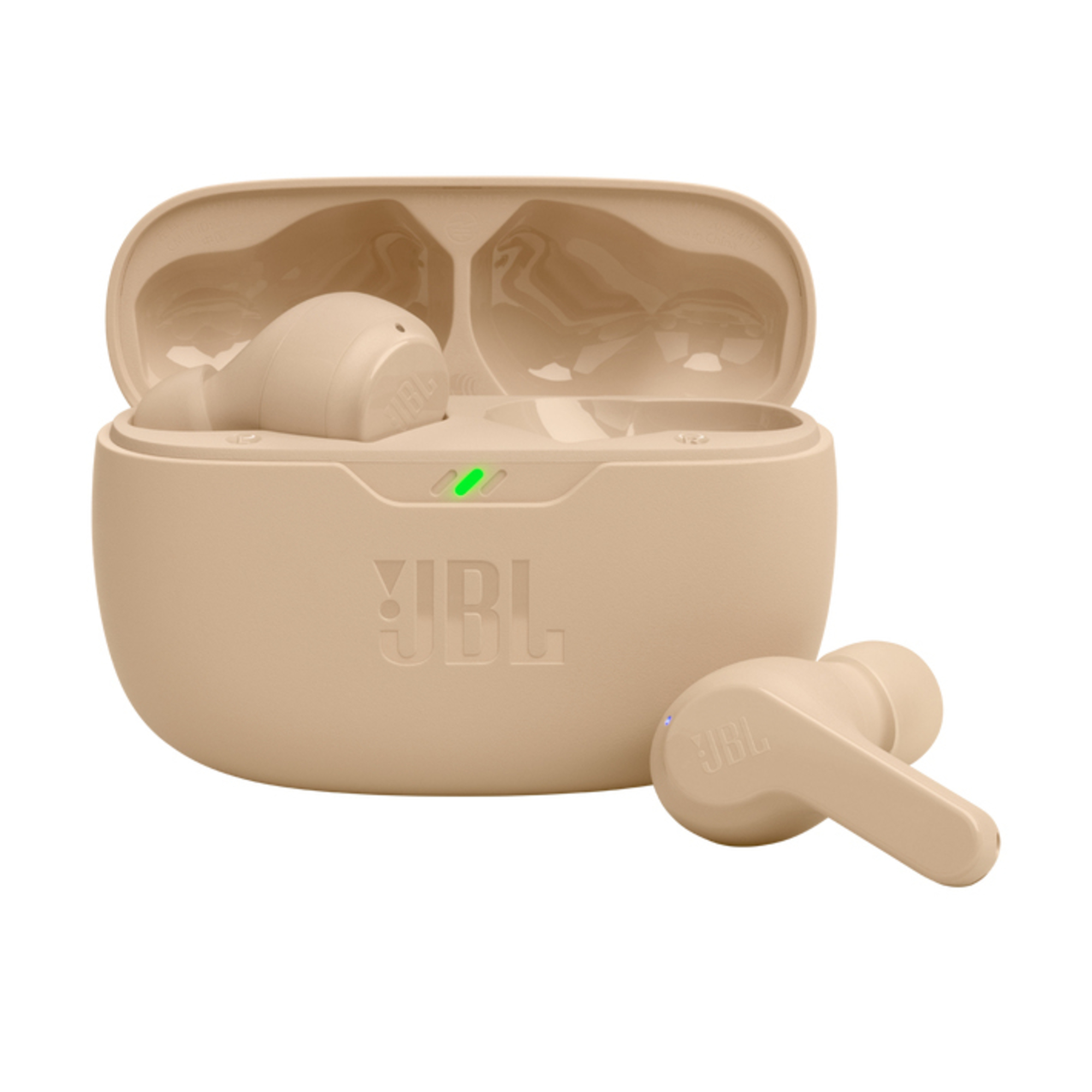 Écouteurs JBL Wave Beam True Wireless Stereo (TWS) Ecouteurs Calls/Music/Sport/Everyday Bluetooth - Beige - Neuf