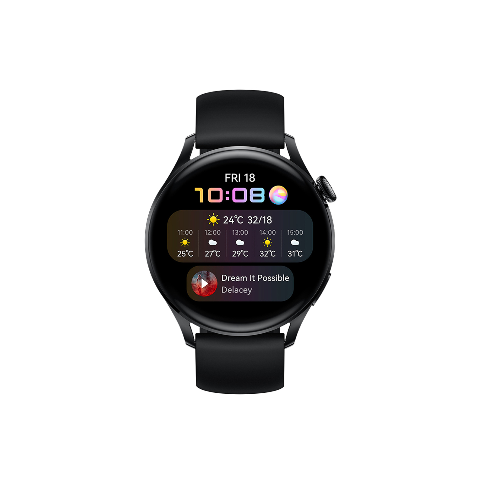 Huawei WATCH 3 3 63 cm 1.43 AMOLED 46 mm Numérique 466 x 466 pixels Écran tactile 4G Wifi GPS satellite Neuf - vue 7