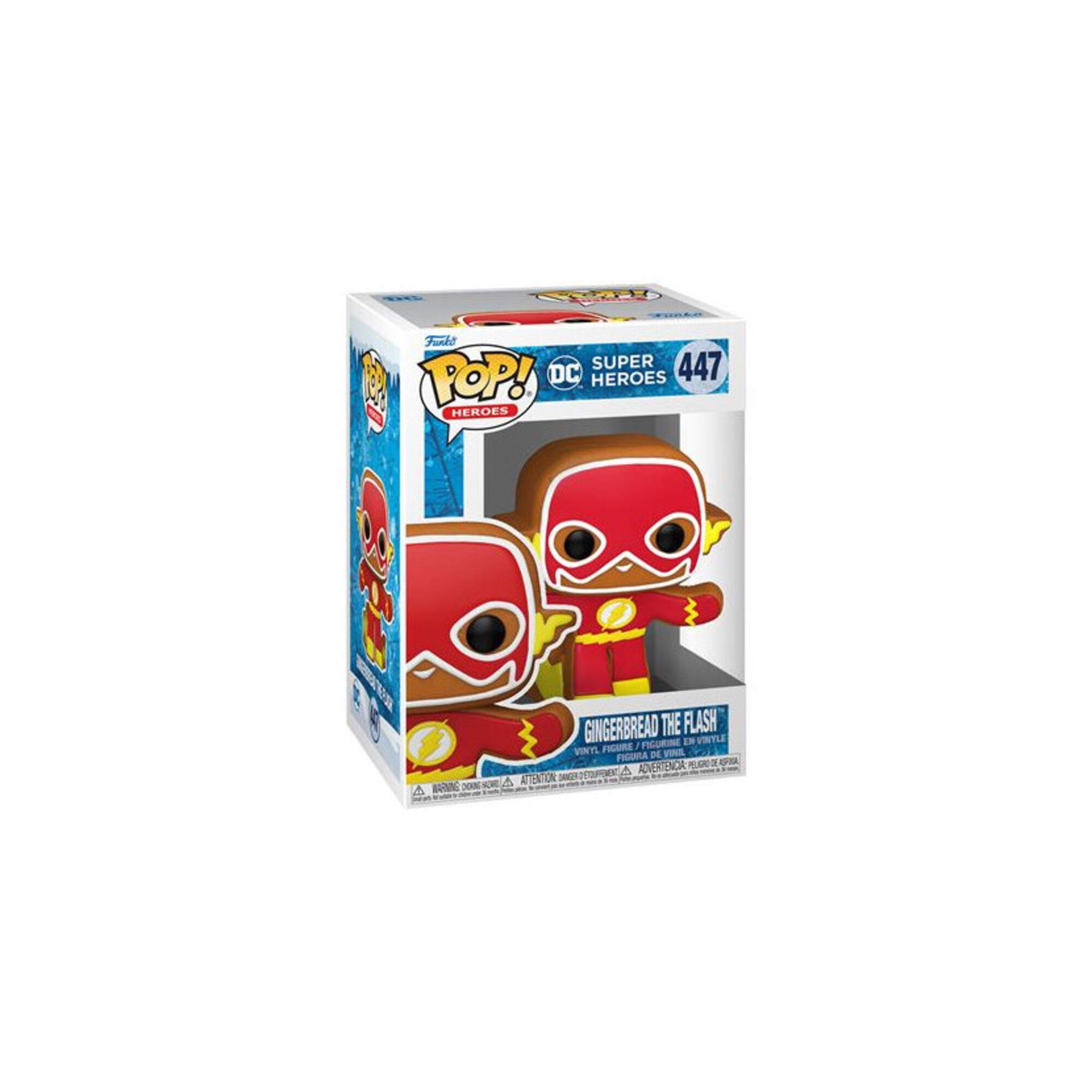 Figurine Funko Pop Heroes DC Holiday Gingerbread The Flash - Neuf