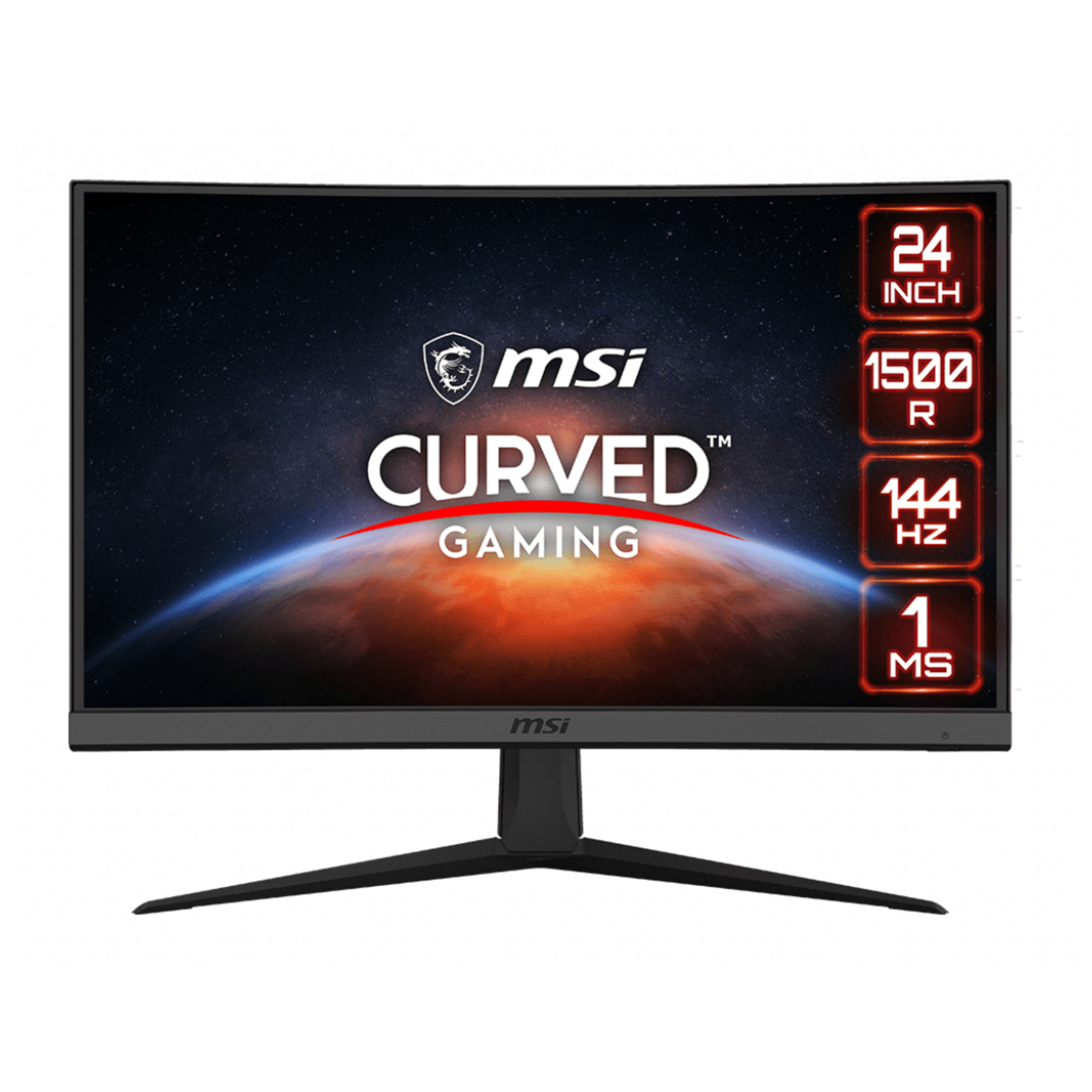 MSI Optix G24C6 59,9 cm (23.6 ) 1920 x 1080 pixels Full HD LCD Noir - Neuf