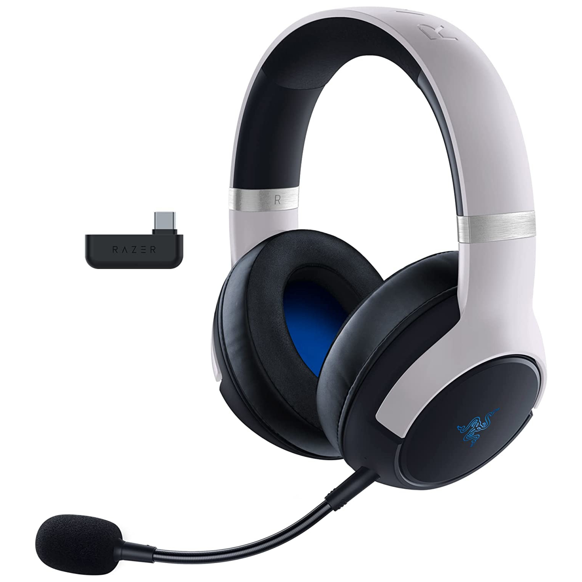 Razer Kaira Pro for PlayStation Casque Sans fil Arceau Jouer USB Type-C Bluetooth Blanc - Neuf