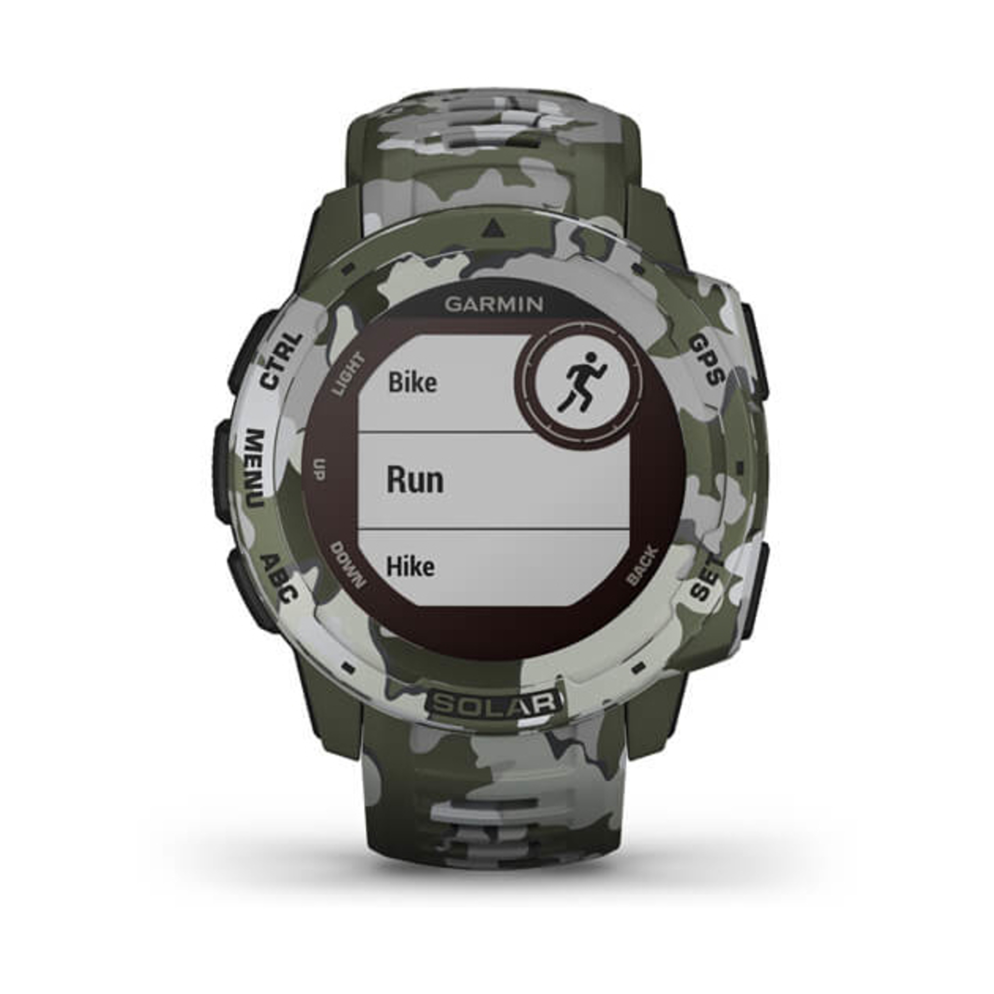 Instinct Solar Camo Edition Mip Camouflage Gps (Satellite), vert - Neuf