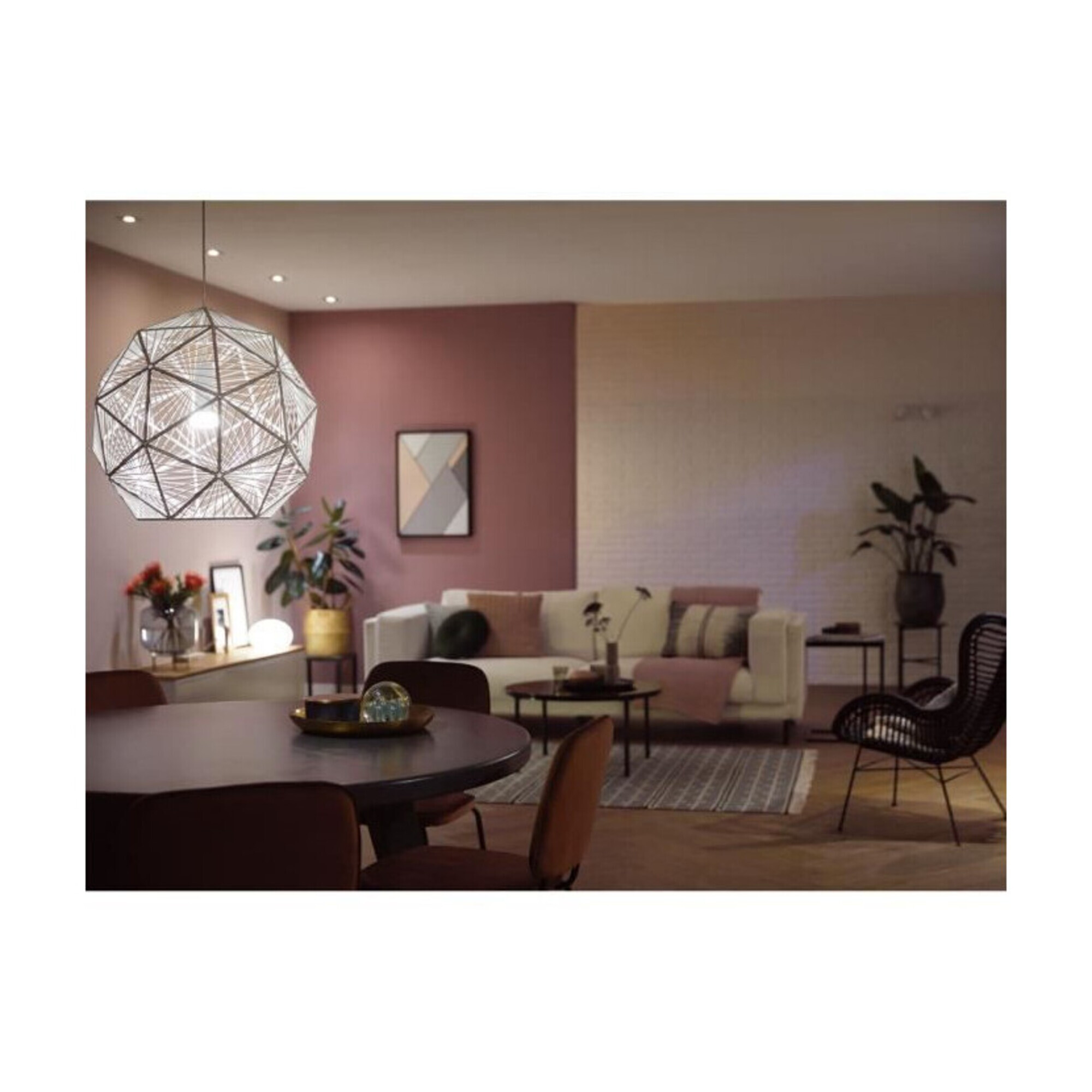 PHILIPS Hue White - Ampoule LED connectée B22 Equivalent 75W - Compatible Bluetooth - Neuf