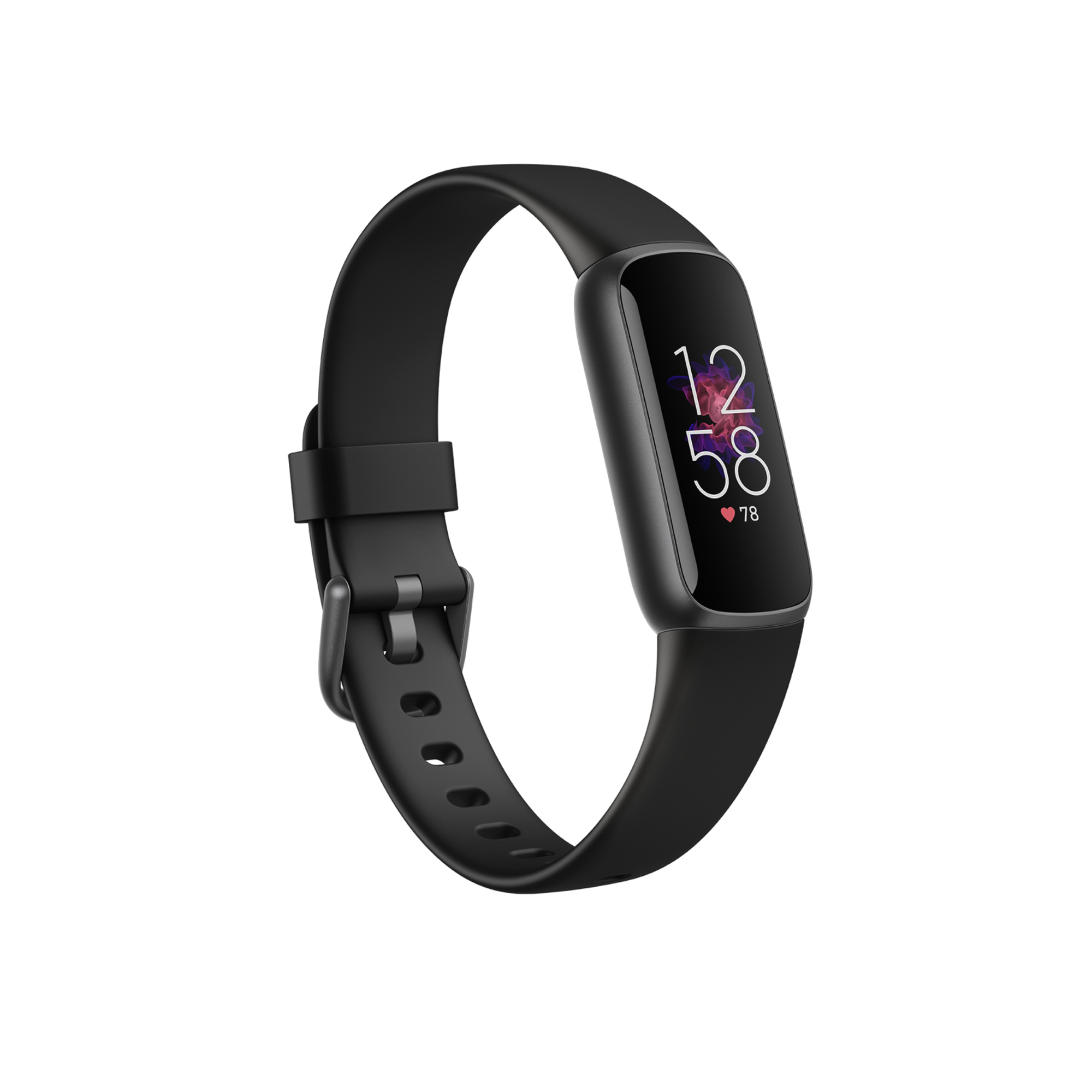 Fitbit Luxe AMOLED Bracelet connecté Noir, Graphite - Neuf