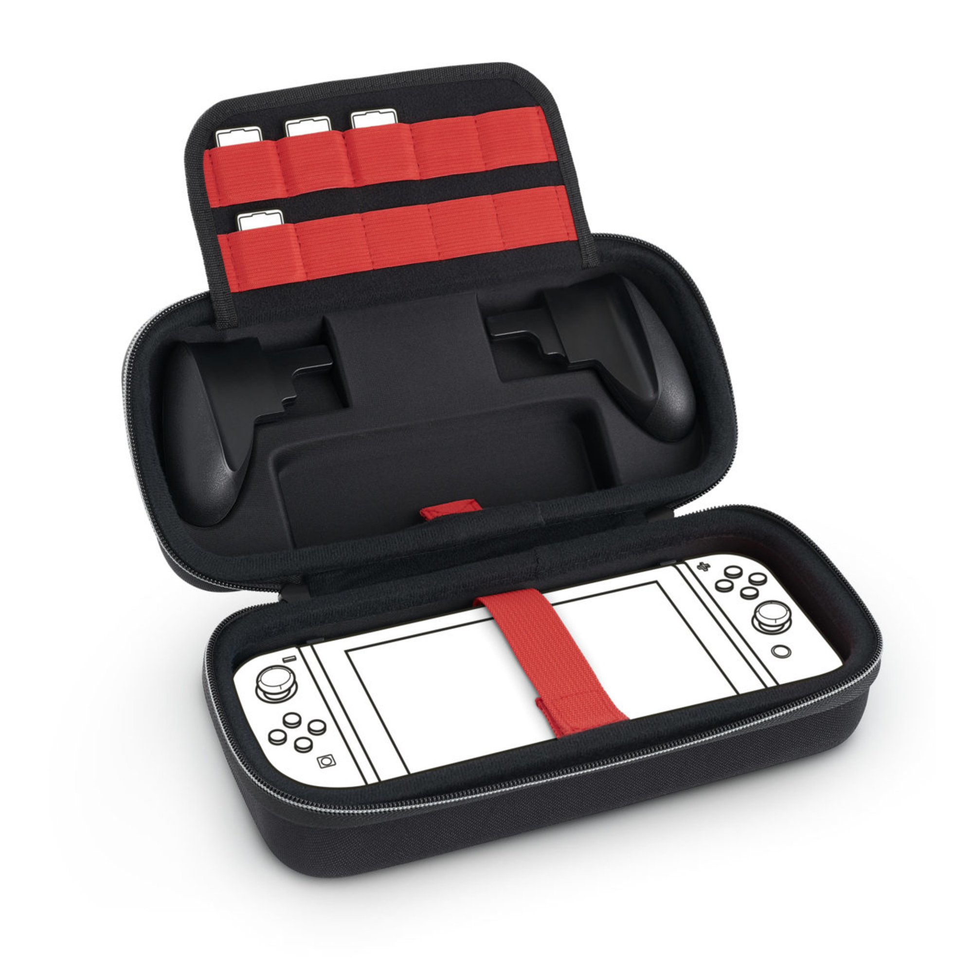 Pack Switch : Sacoche de transport + écran de protection + poignées antidérapantes - vue 3