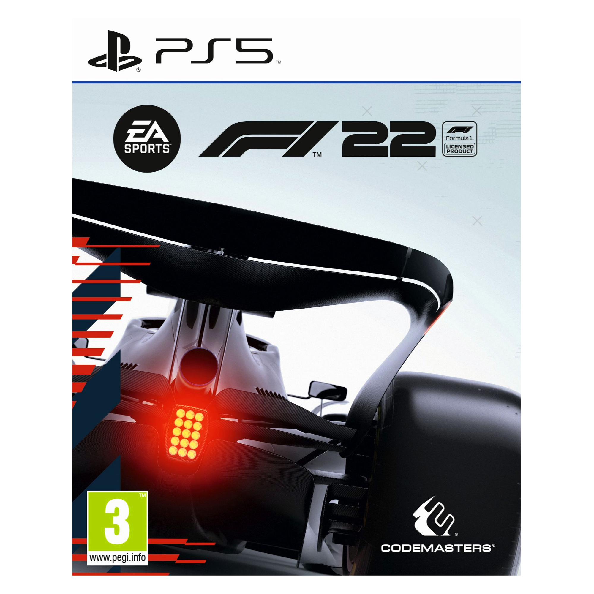 Electronic Arts F1 22 (PS5) Standard Chinois simplifié, Allemand, Néerlandais, Anglais, Espagnol, Français, Italien, Japonais, Polonais, Portugais, Russe PlayStation 5 - Neuf Electronic Arts F1 22 (PS5) Standard Chinois simplifié, Allemand, Néerlandais, Anglais, Espagnol, Français, Italien, Japonais, Polonais, Portugais, Russe PlayStation 5 - Neuf