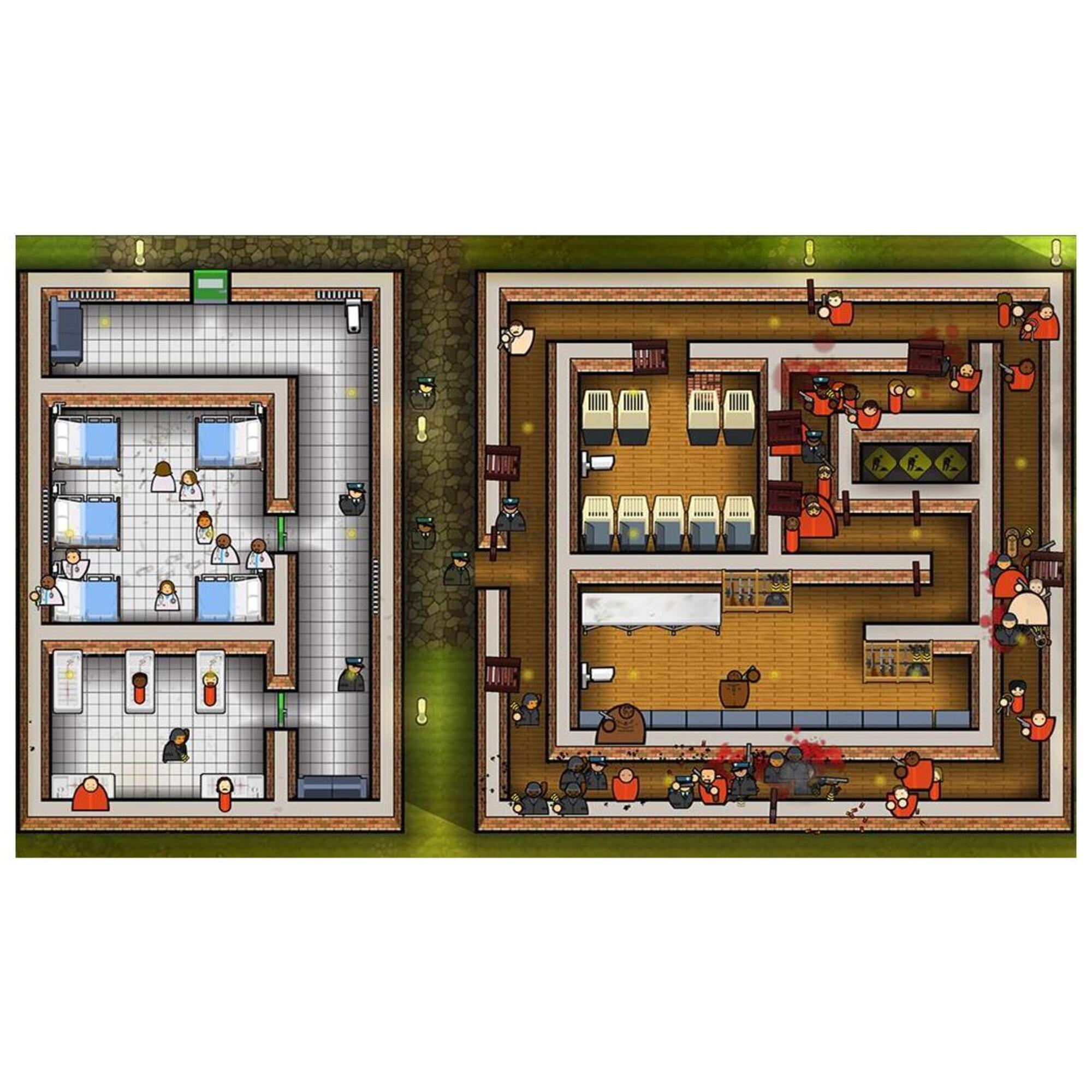Prison Architect Jeu Xbox One - vue 4