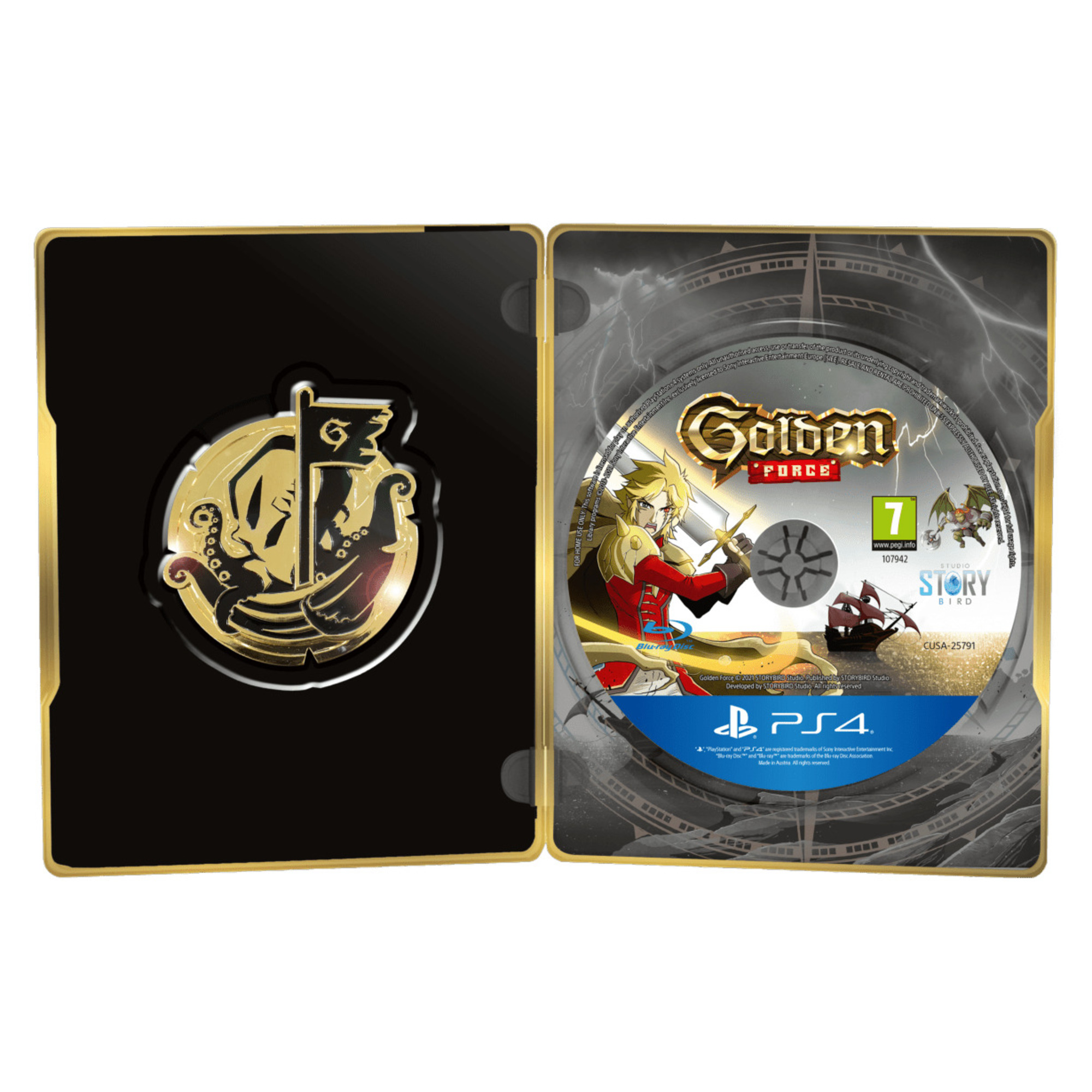 Golden Force Edition Limitée FuturePak PS4 Neuf - vue 3