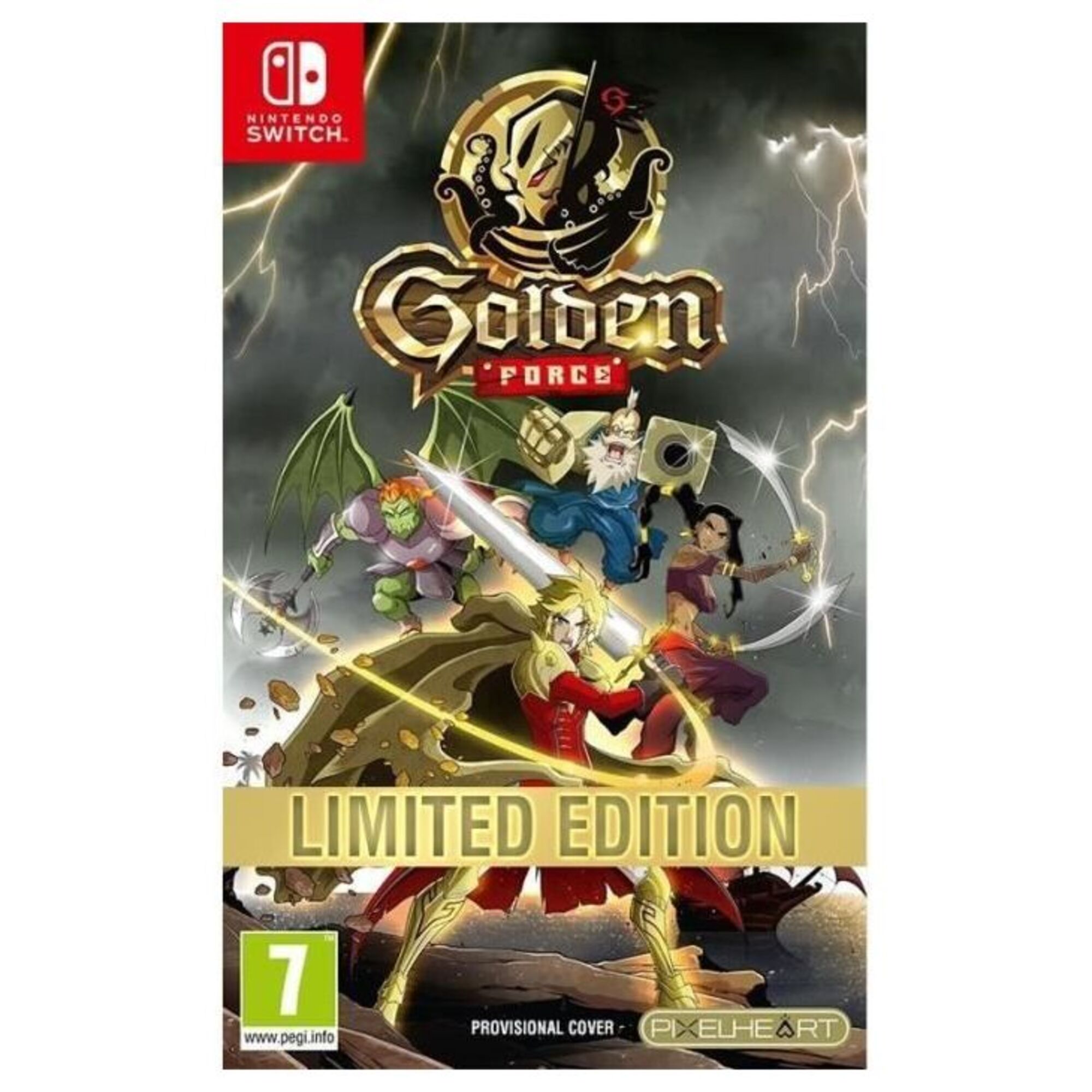 Golden Force Limited Edition Jeu Switch Neuf