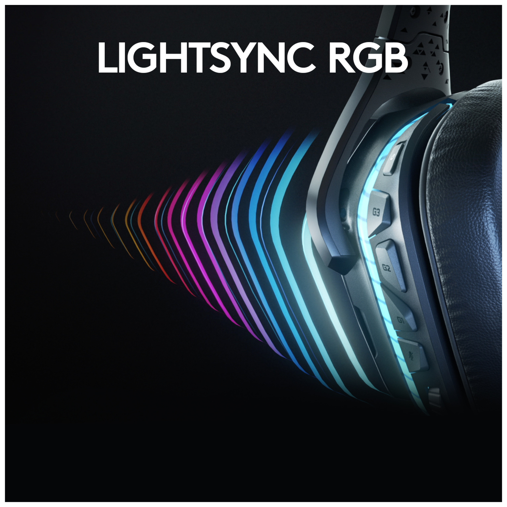 Logitech G G635 Casque gaming LIGHTSYNC avec son surround 7.1 - Neuf