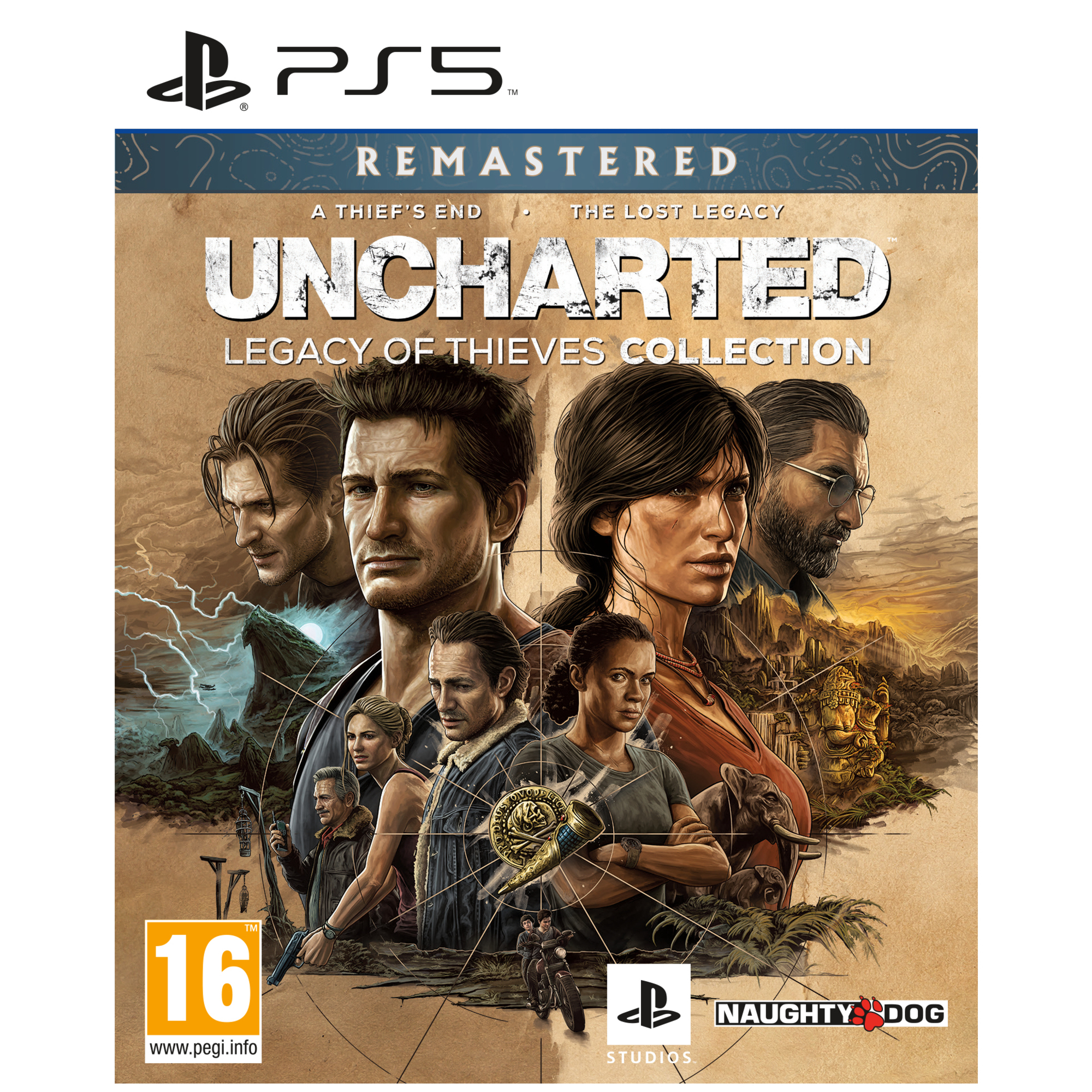 Sony Uncharted: Legacy of Thieves Collection Multilingue PlayStation 5 - Neuf