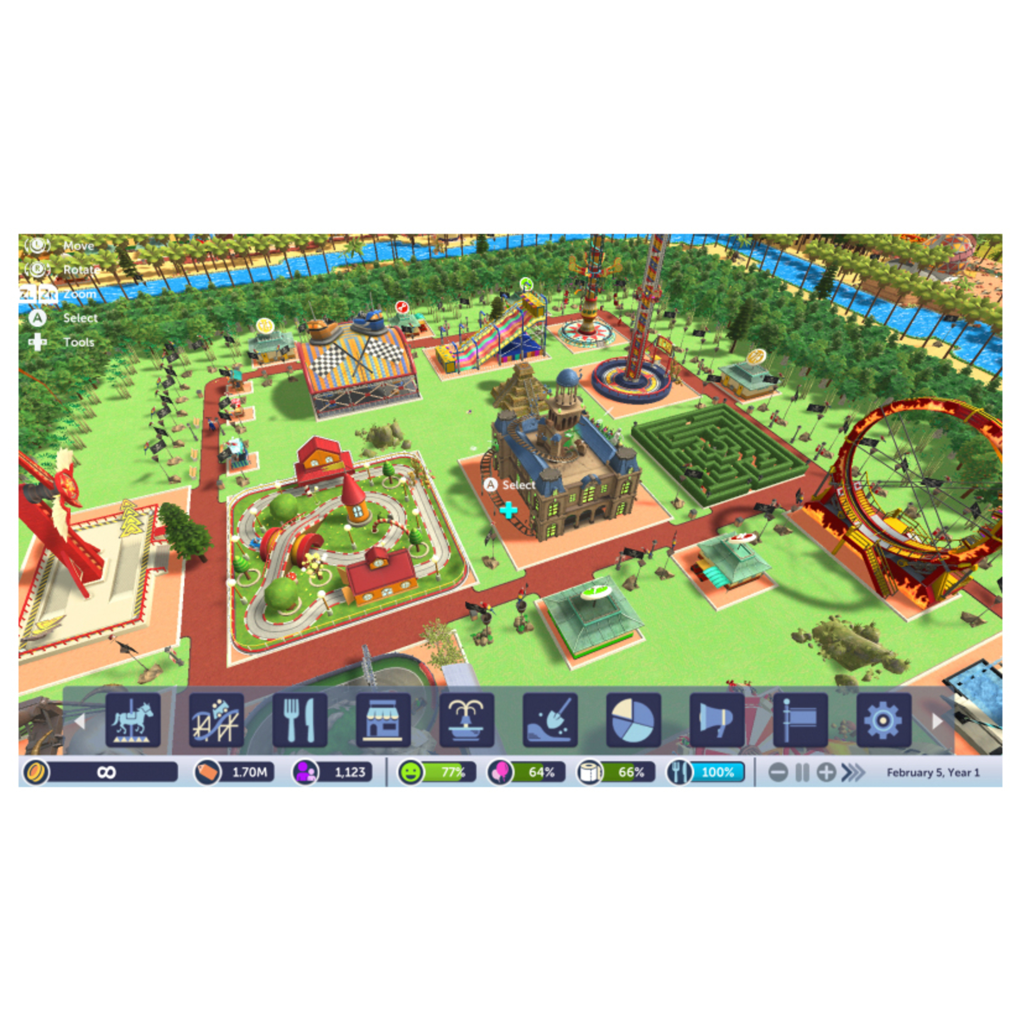 Atari RollerCoaster Tycoon Adventures Deluxe - Neuf