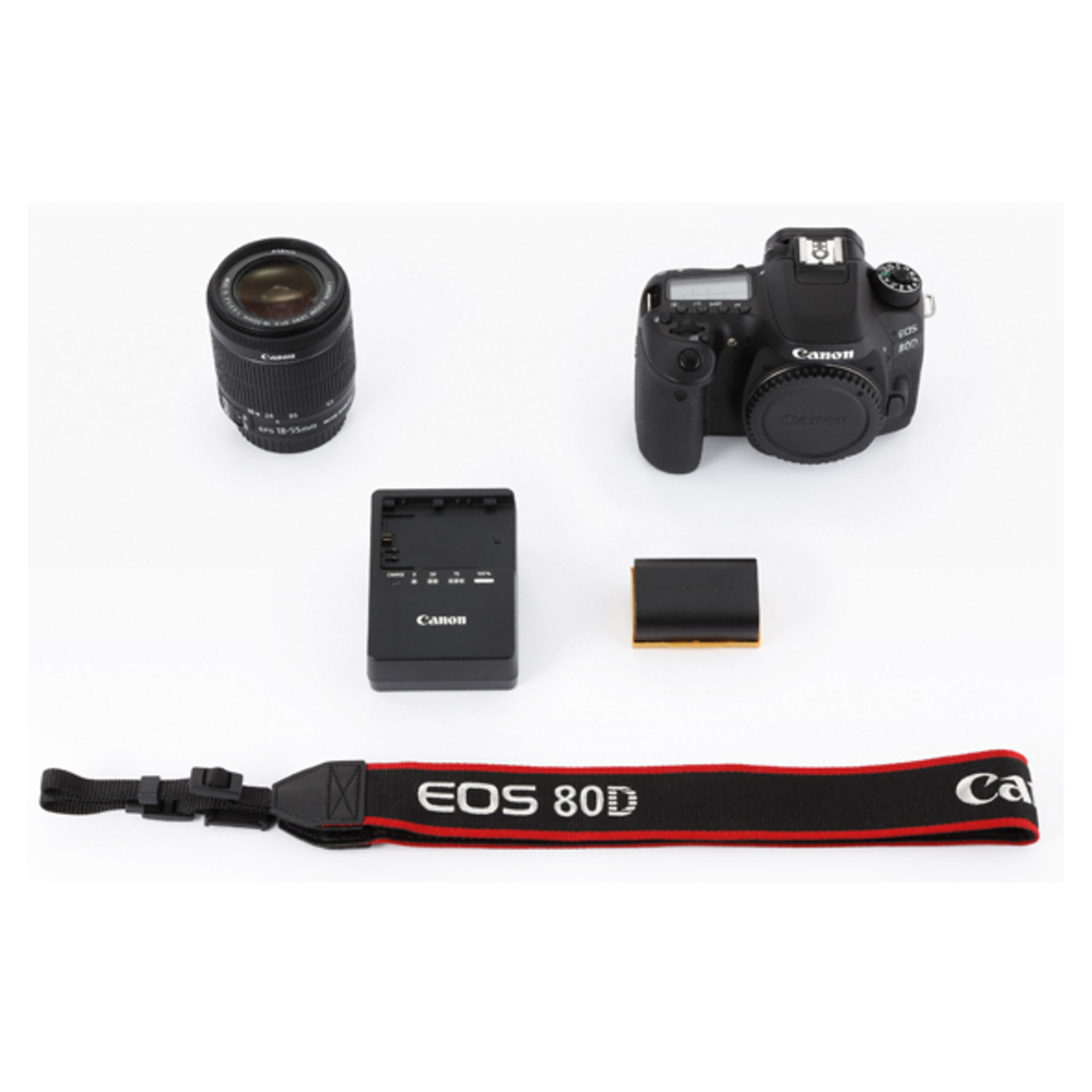 Canon EOS + EF 18 55mm + Kit - vue 8