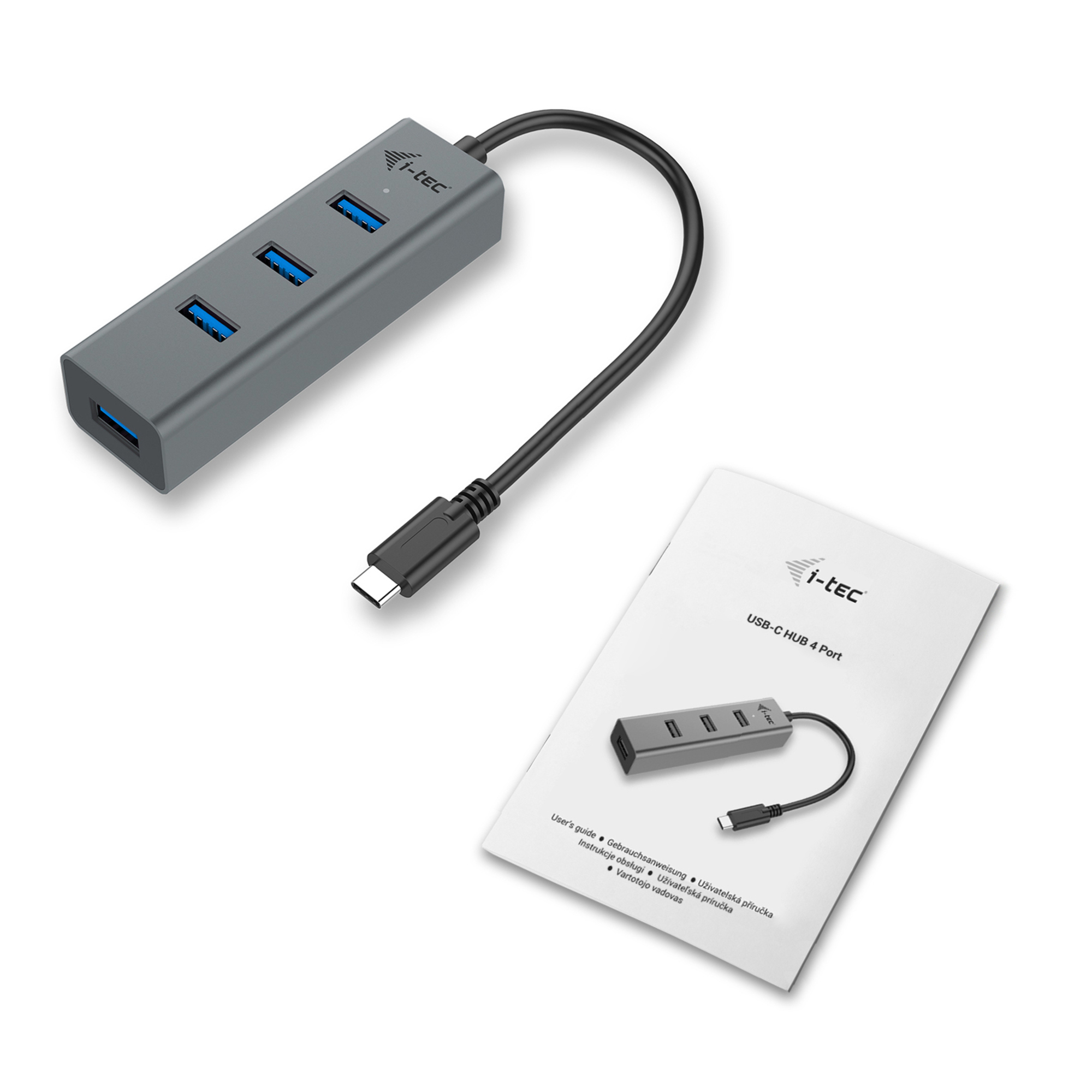 i tec USB C Metal Hub 4 Port - vue 5