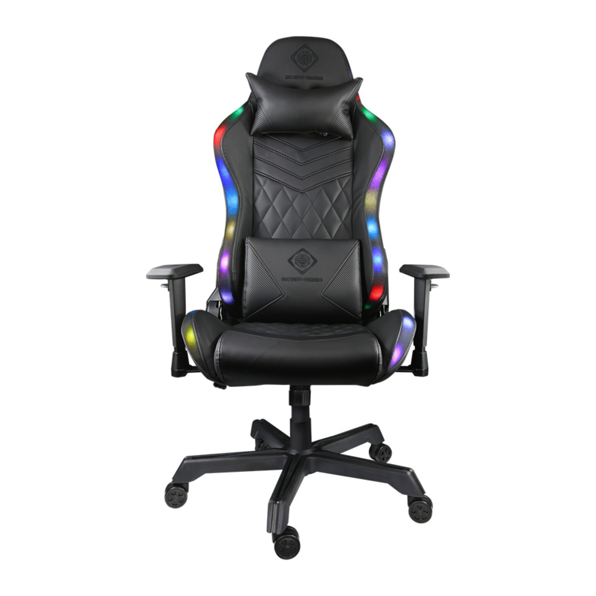 DELTACO GAMING Fauteuil gaming RGB LED 332 modes Cuir PU max 120kg Neuf - vue 2