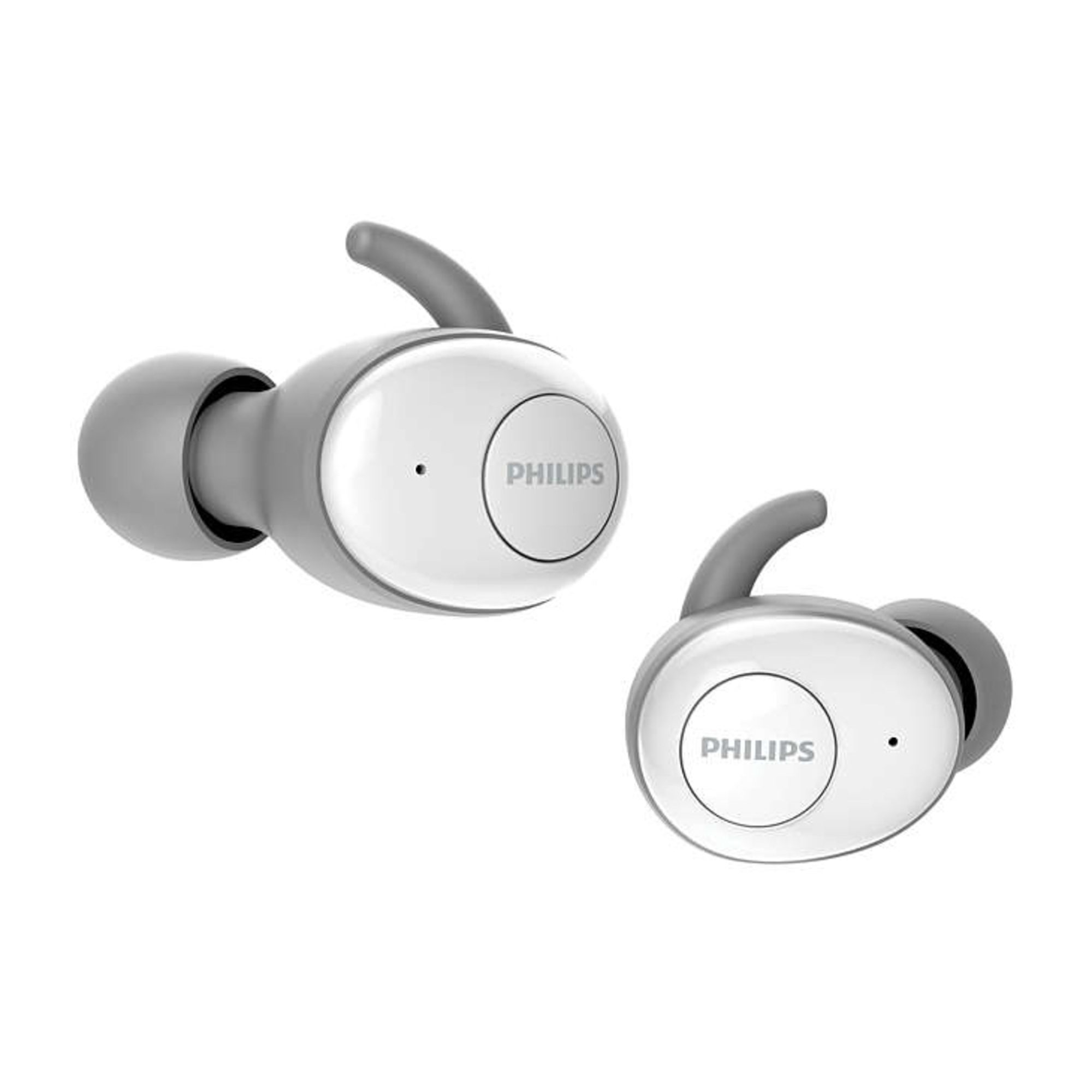 Philips SHB2515WT Casque True Wireless Stereo (TWS) Ecouteurs Appels/Musique Bluetooth Gris, Blanc - Neuf