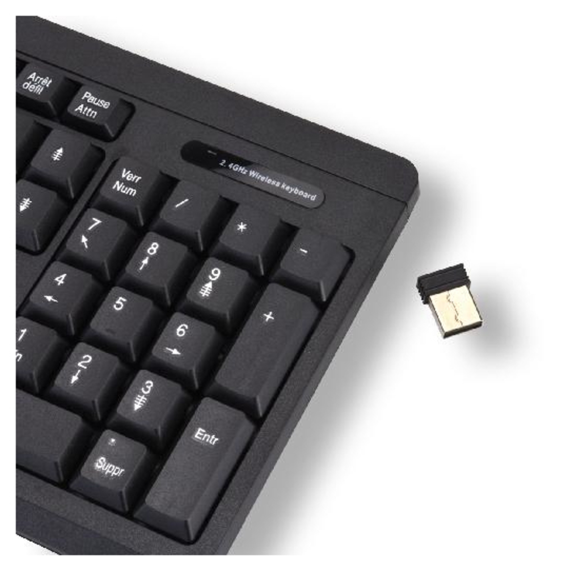 Clavier Filaire MCL ACK-600U/N – AZERTY, 78 Touches, USB - vue 8