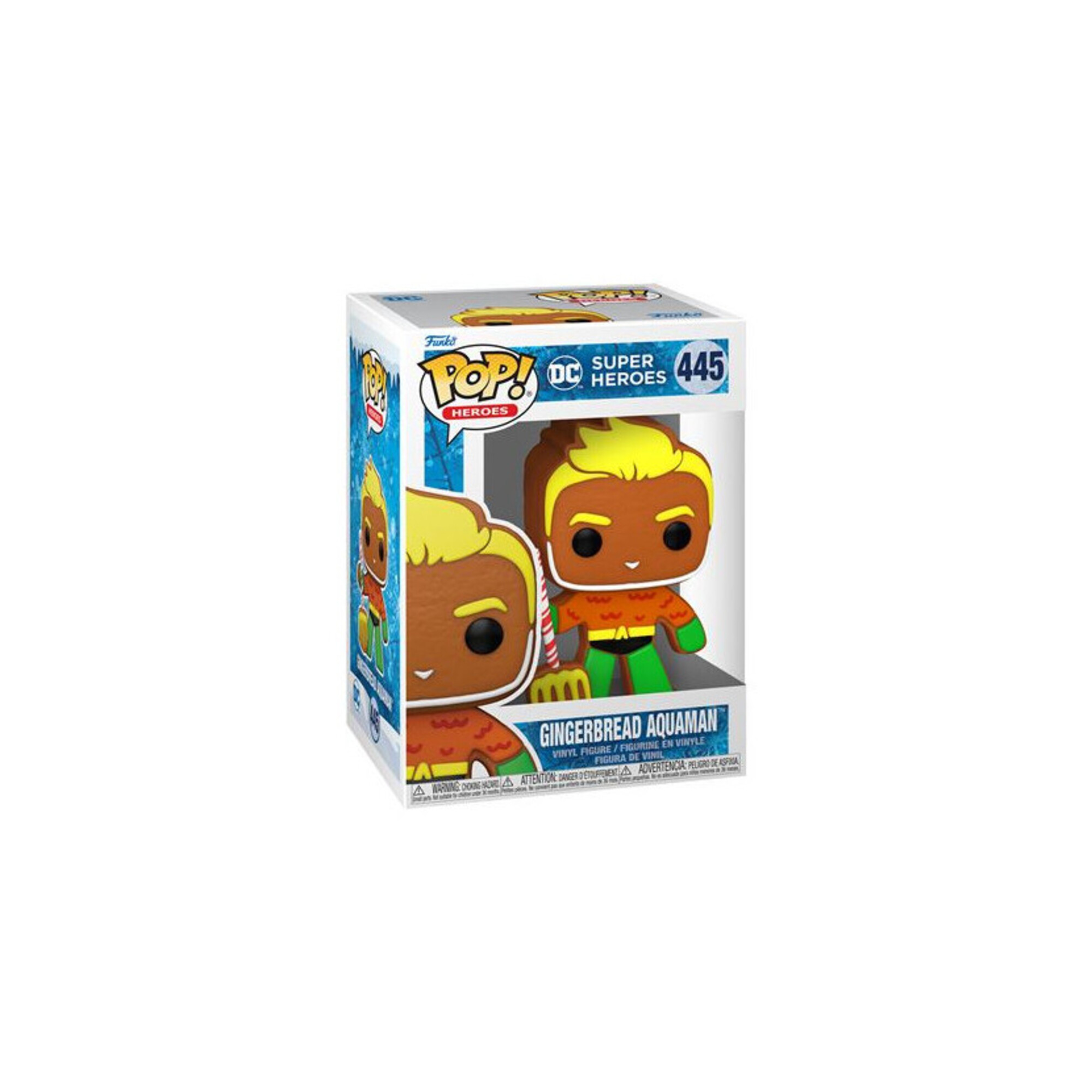 Figurine Funko Pop Super Heroes DC Gingerbread Aquaman - Neuf