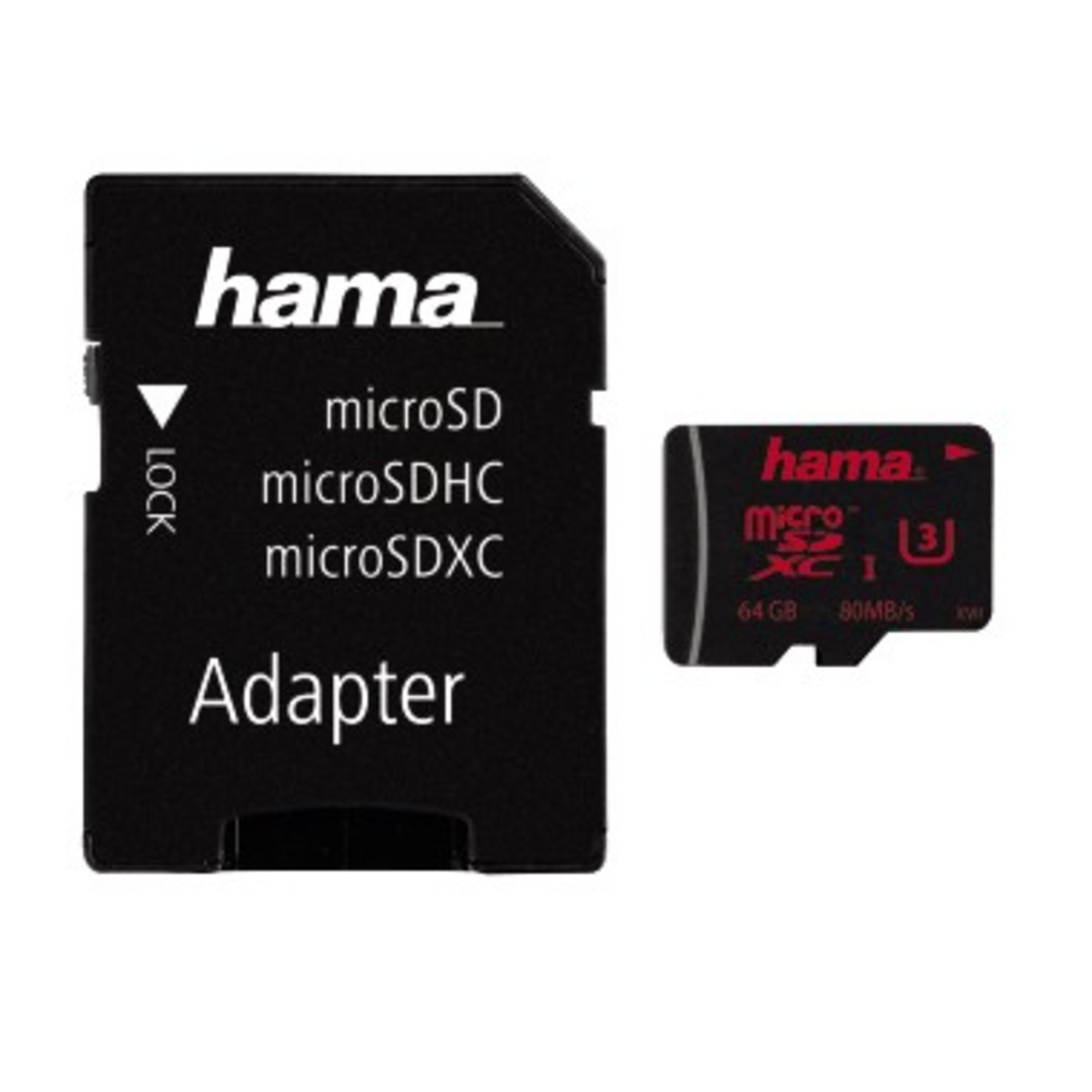 Hama 00123979 mémoire flash MicroSDXC UHS Classe 3 Neuf