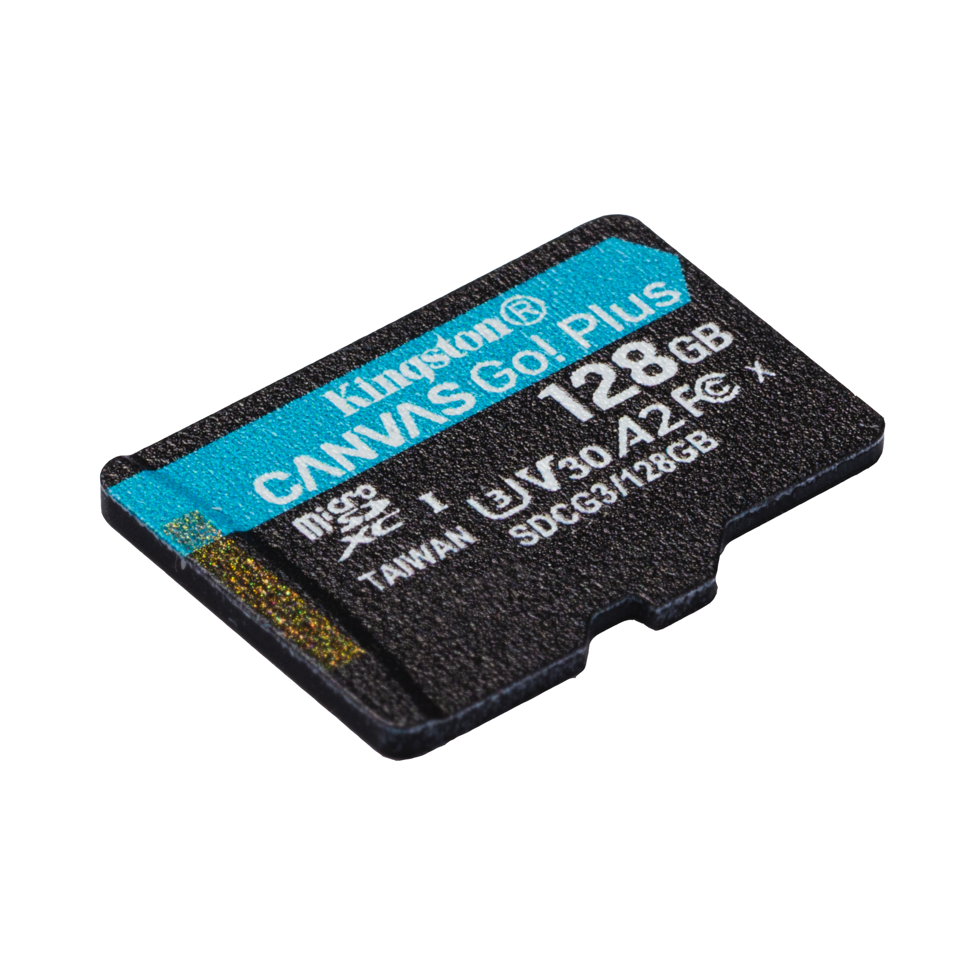 Kingston Technology Carte microSDXC Canvas Go Plus 170R A2 U3 V30 de 128 Go sans ADP - Neuf